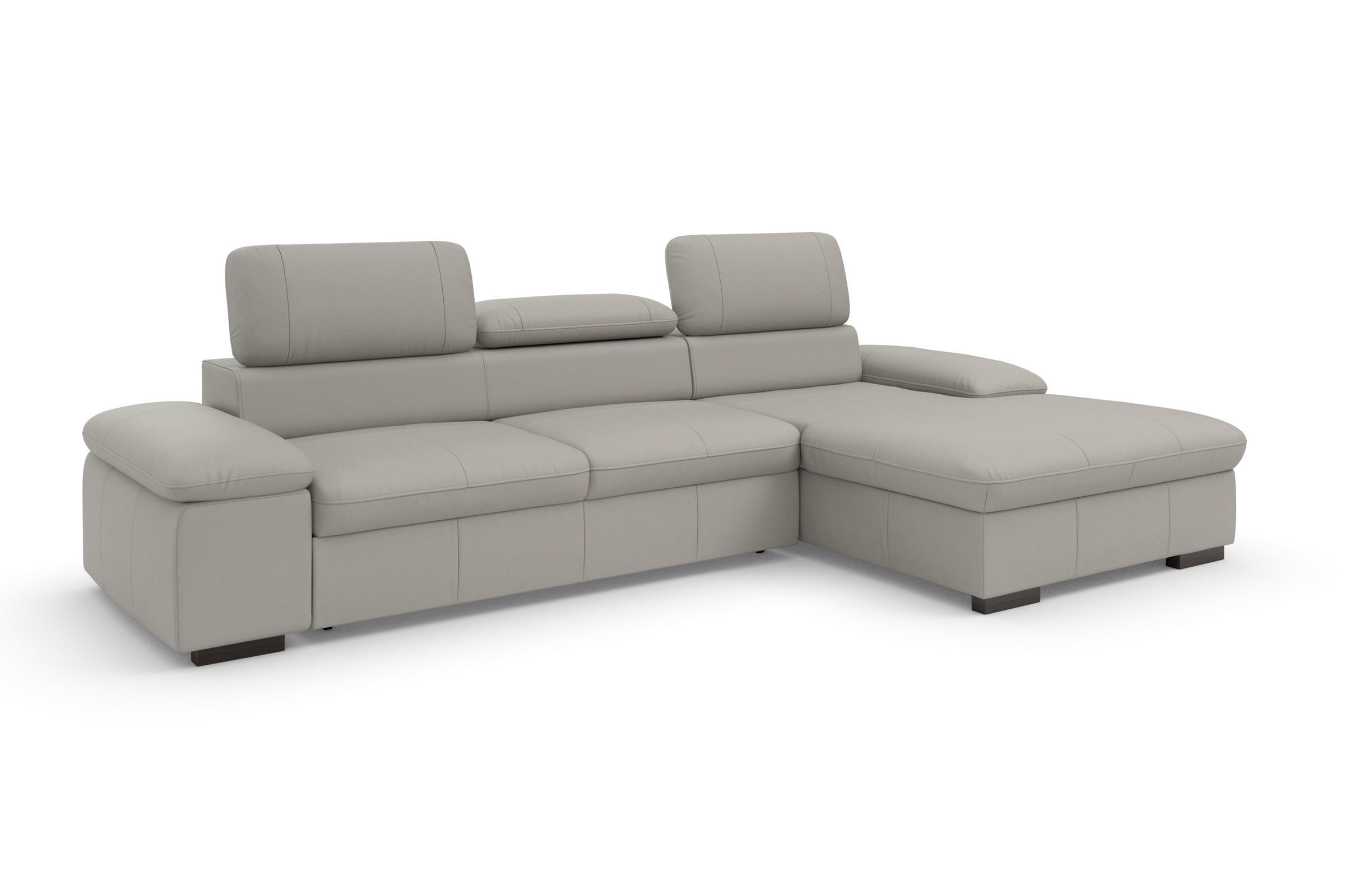 Home affaire Ecksofa »Alberto L-Form«, mit Kopfteilverstellung, wahlweise mit Bettfunktion