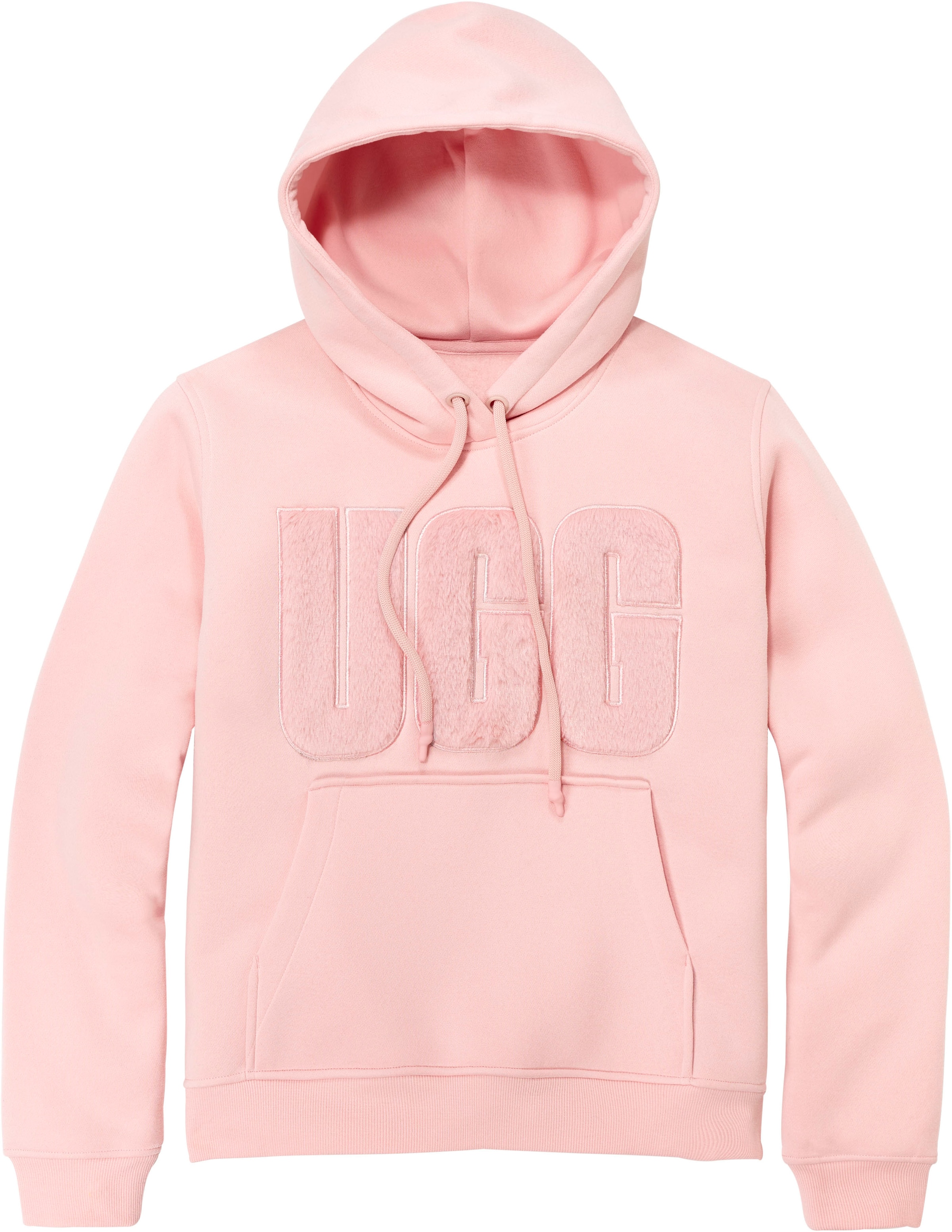 UGG Kapuzensweatshirt »W REY FUZZY LOGO HOODIE«