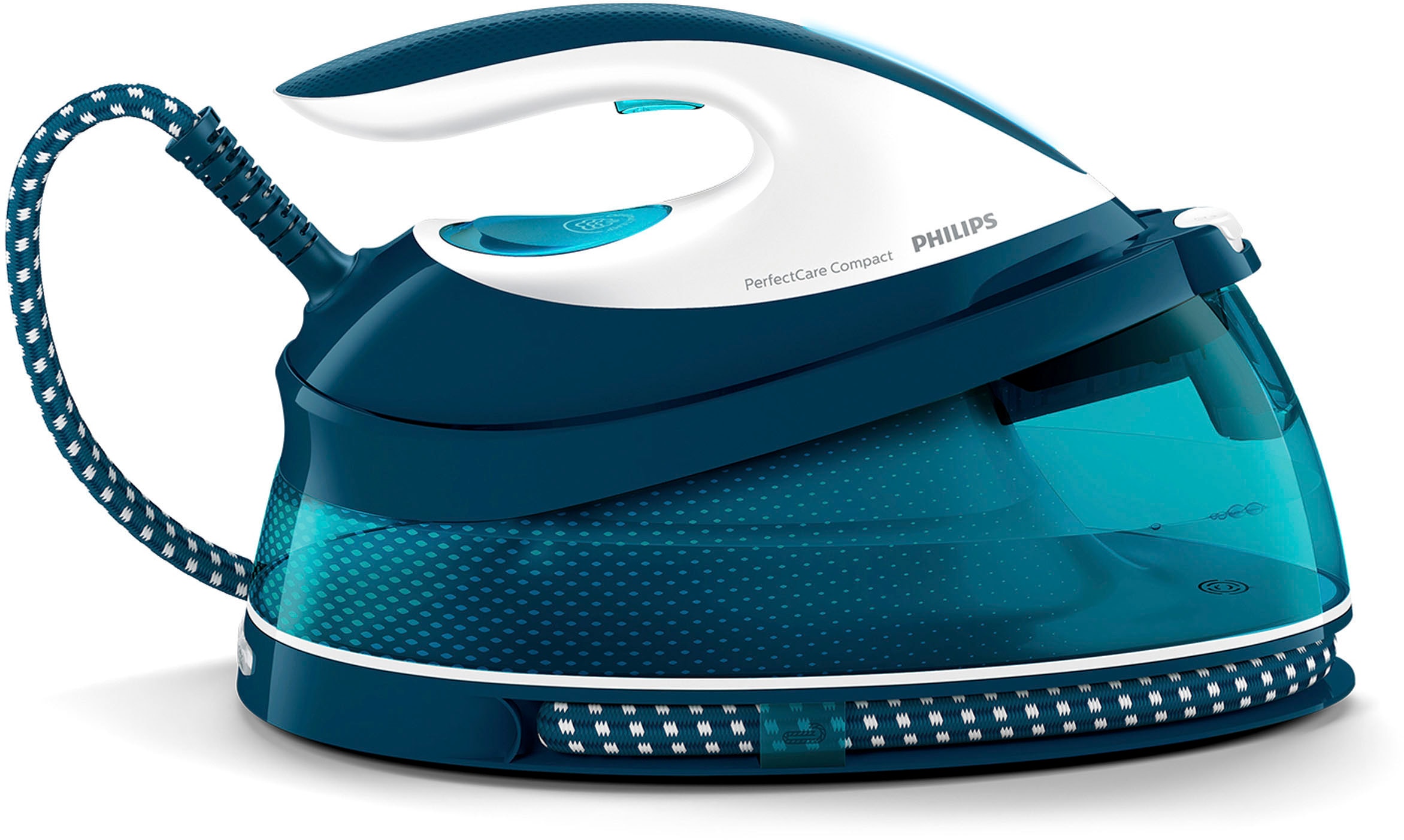 Philips Dampfbügelstation "PerfectCare Compact GC7844/20" 1.500 ml Wasserta günstig online kaufen