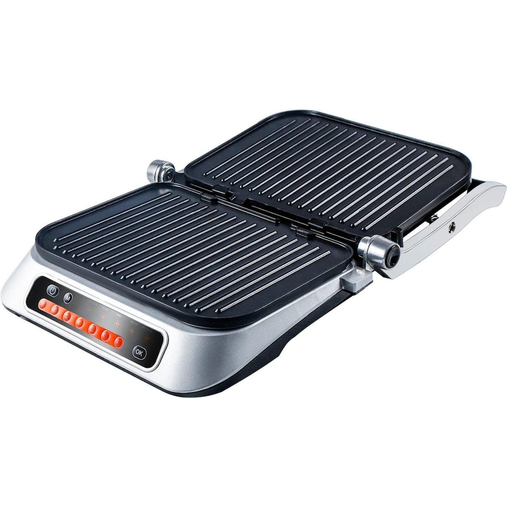 Hanseatic Kontaktgrill »83347967«, 2100 W, 7 voreingestellte Grillprogrammen, Lichtindikator