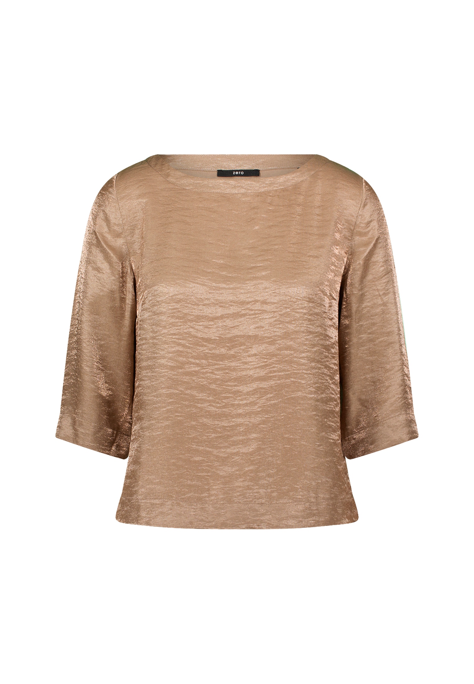 Zero Klassische Bluse »Damen mit Knittereffekt«