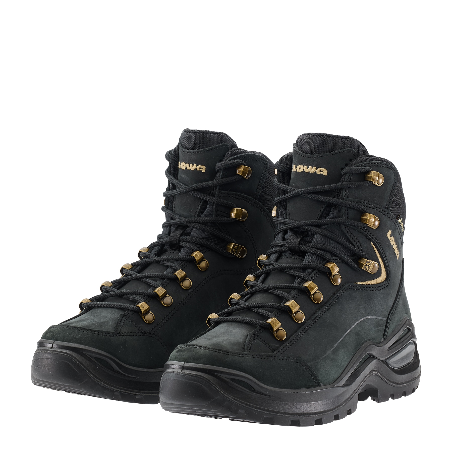 Lowa Wanderschuh "RENEGADE EVO GORE-TEX MID Ws" wasserdicht dank Gore-Tex Membrane, mit Vibram Sohle