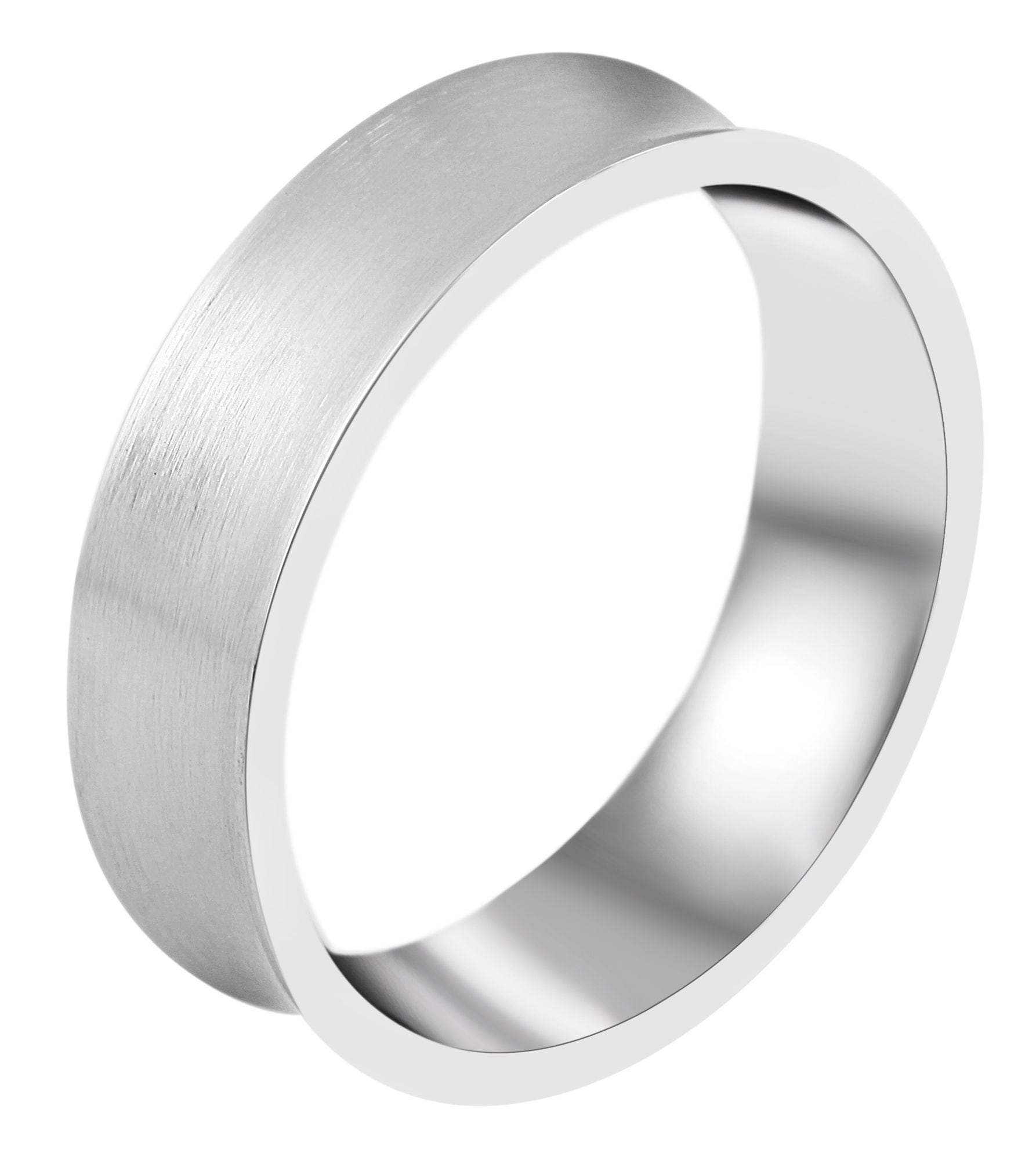 Fingerring ADELIA´S "Herren Ring aus Edelstahl" Gr. 58, silber, Fingerringe, Herren, 58, Edelstahl, Fingerring 3