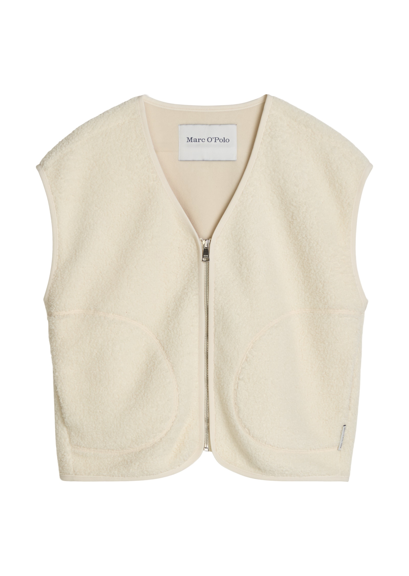 Marc O'Polo DENIM Sweatweste »aus recyceltem Polyester«