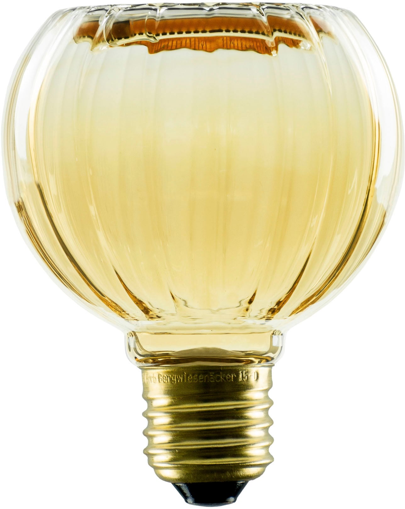 LED-Leuchtmittel »LED Floating Globe 80 straight gold«, E27, 1 St., Extra-Warmweiß,...