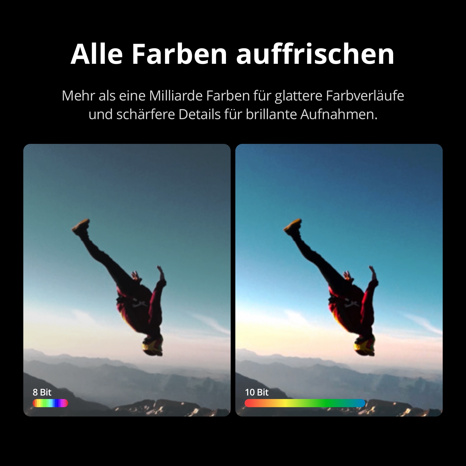 DJI Action Cam »Osmo Action 5 Pro Adventure Combo« 4K Ultra HD Bluetooth