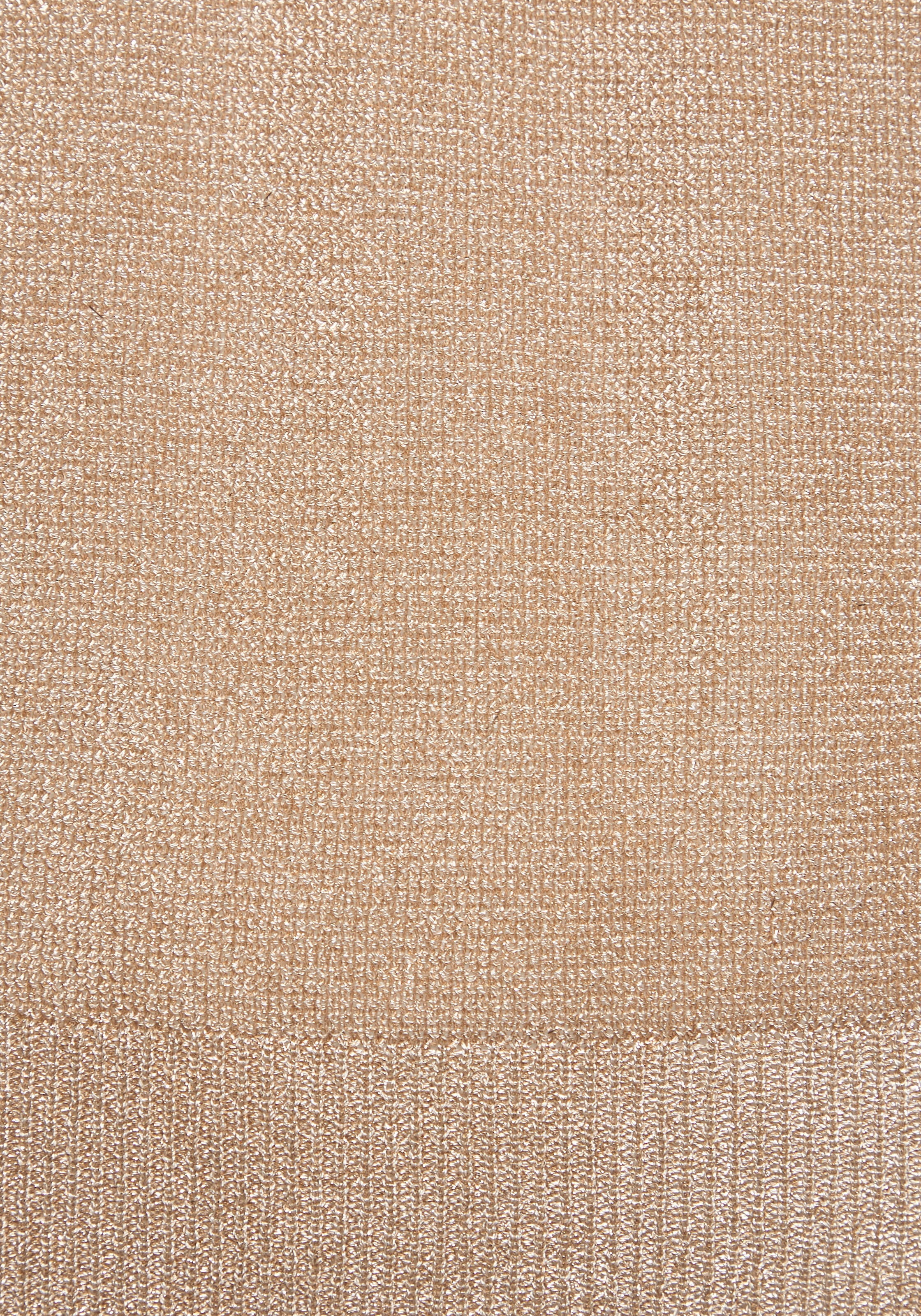 LASCANA Kurzarmpullover aus Glitzergarn mit Gliederketten-Detail