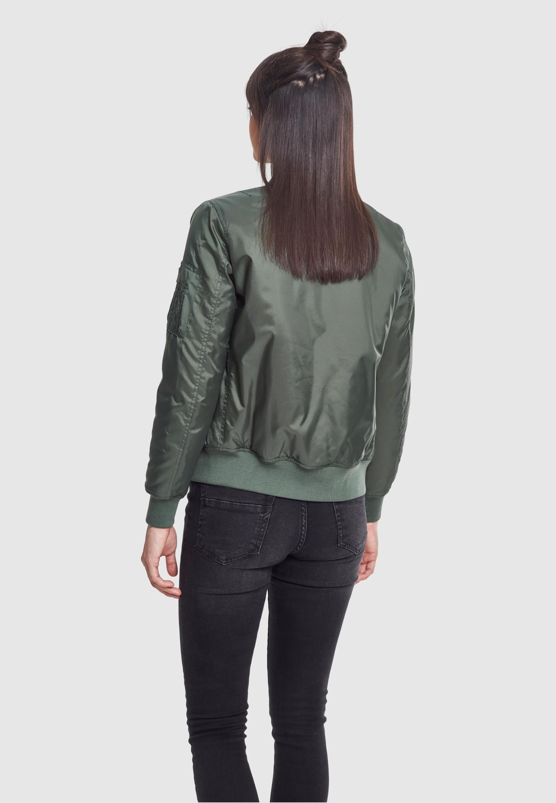 URBAN CLASSICS Allwetterjacke »Urban Classics Damen Ladies Basic Bomber Jacket«, (1 St.), ohne Kapuze