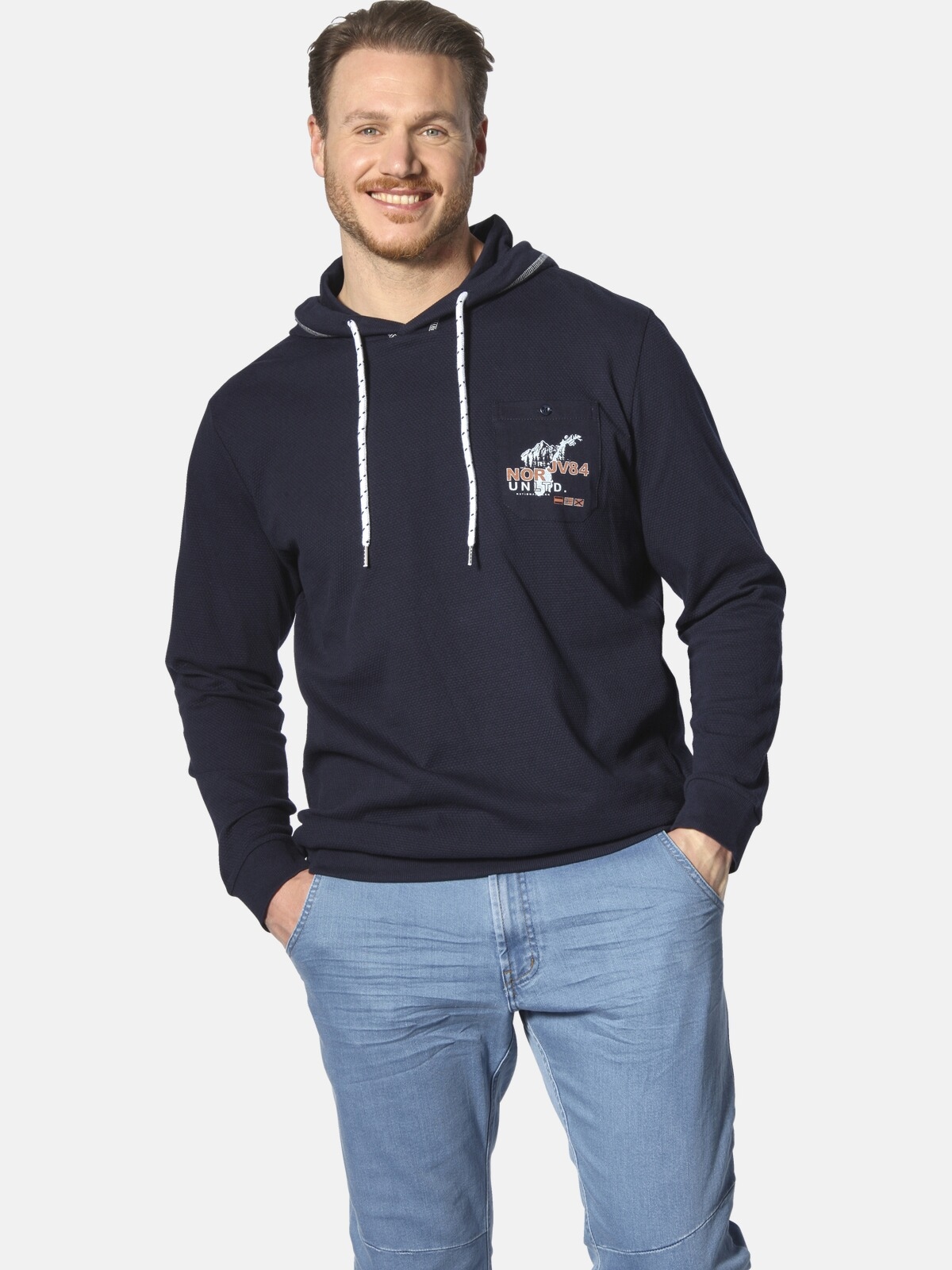 Jan Vanderstorm Kapuzensweatshirt "Sweatshirt ADITH"