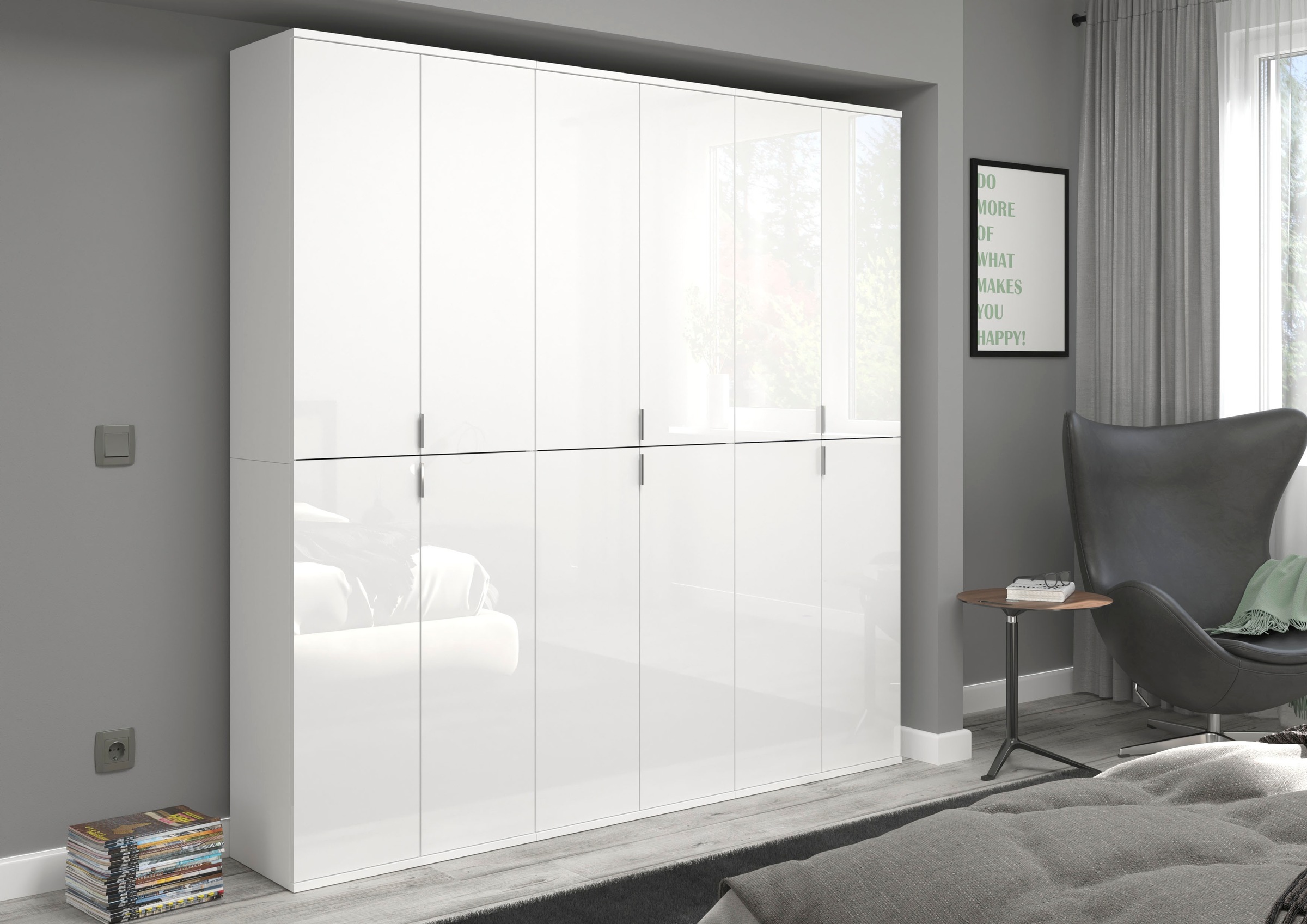 Home affaire Garderoben-Set "Trondheim, Breite 183 cm, best. aus 3 Schränke günstig online kaufen