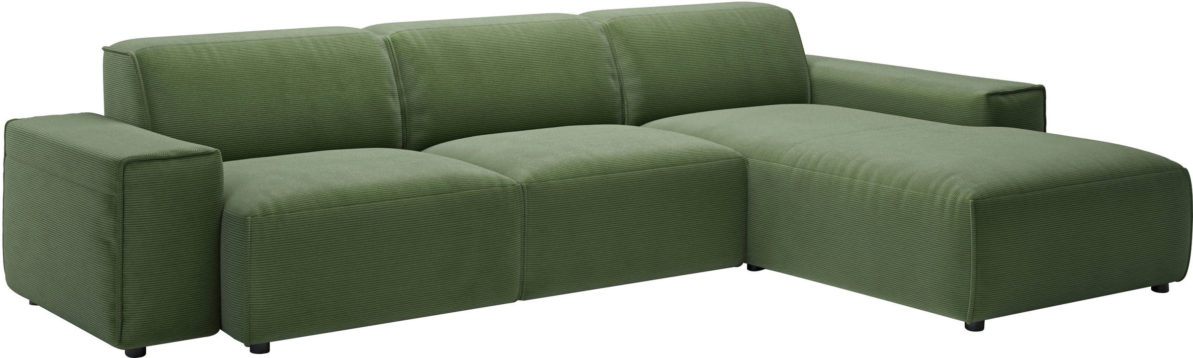 andas Ecksofa »Glimminge auch in Breitcord, Feincord, Bouclé + Easy care-Bezug«, L-Form, Breite 294, Zierkissen