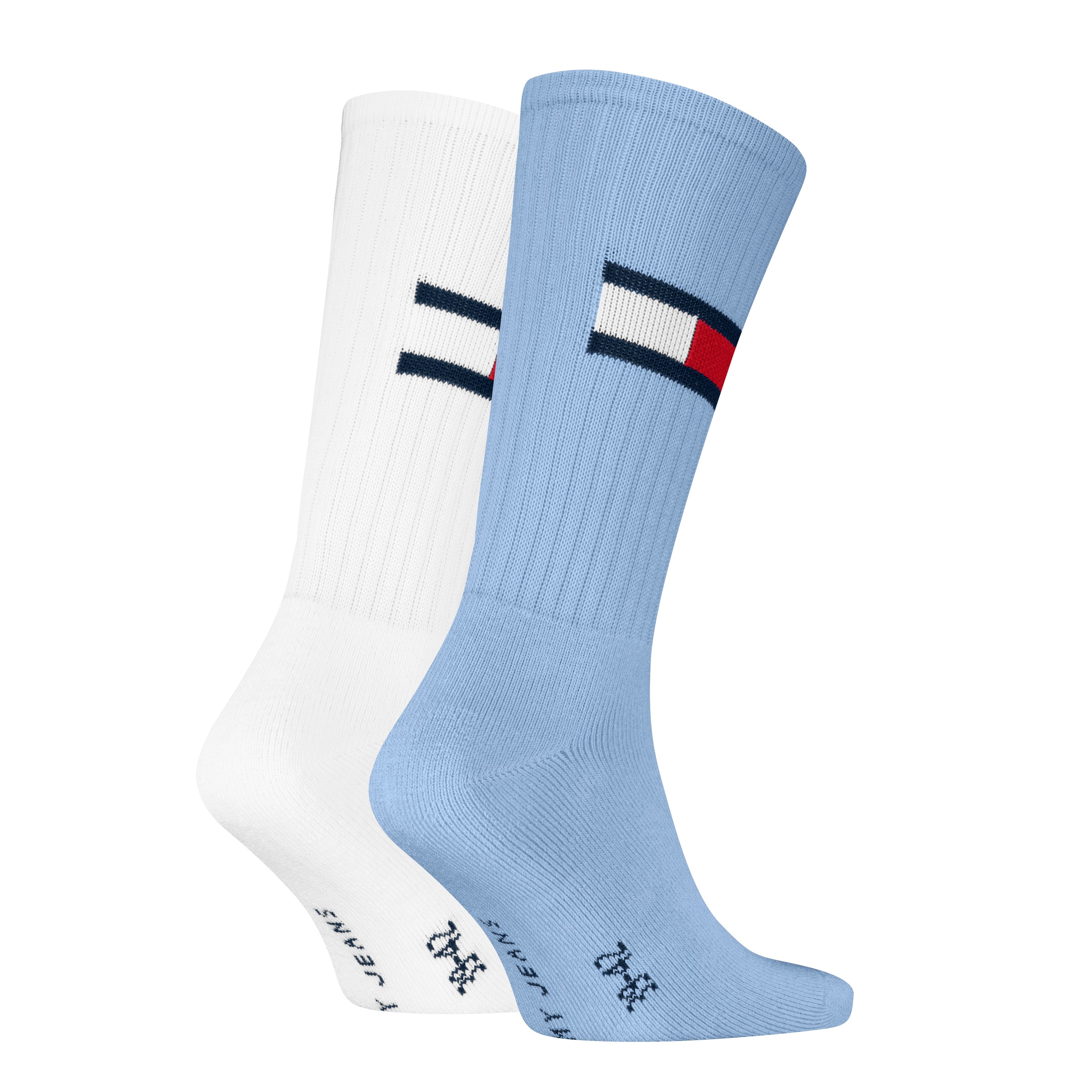 Tommy Hilfiger Socken "TH UNI TJ SOCK 2P FLAG", (2 Paar), mit großem Logo günstig online kaufen