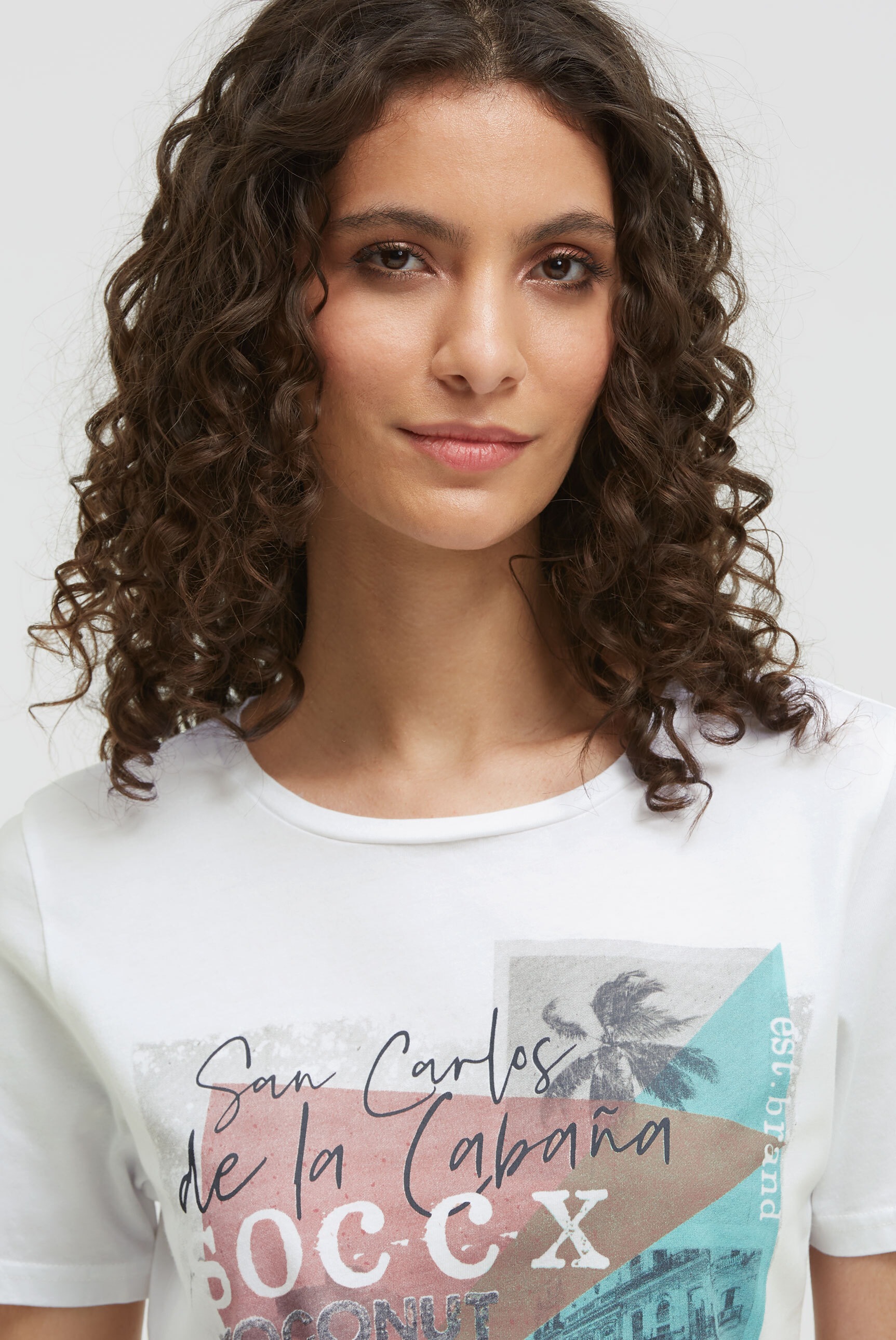 SOCCX Rundhalsshirt mit Necktape