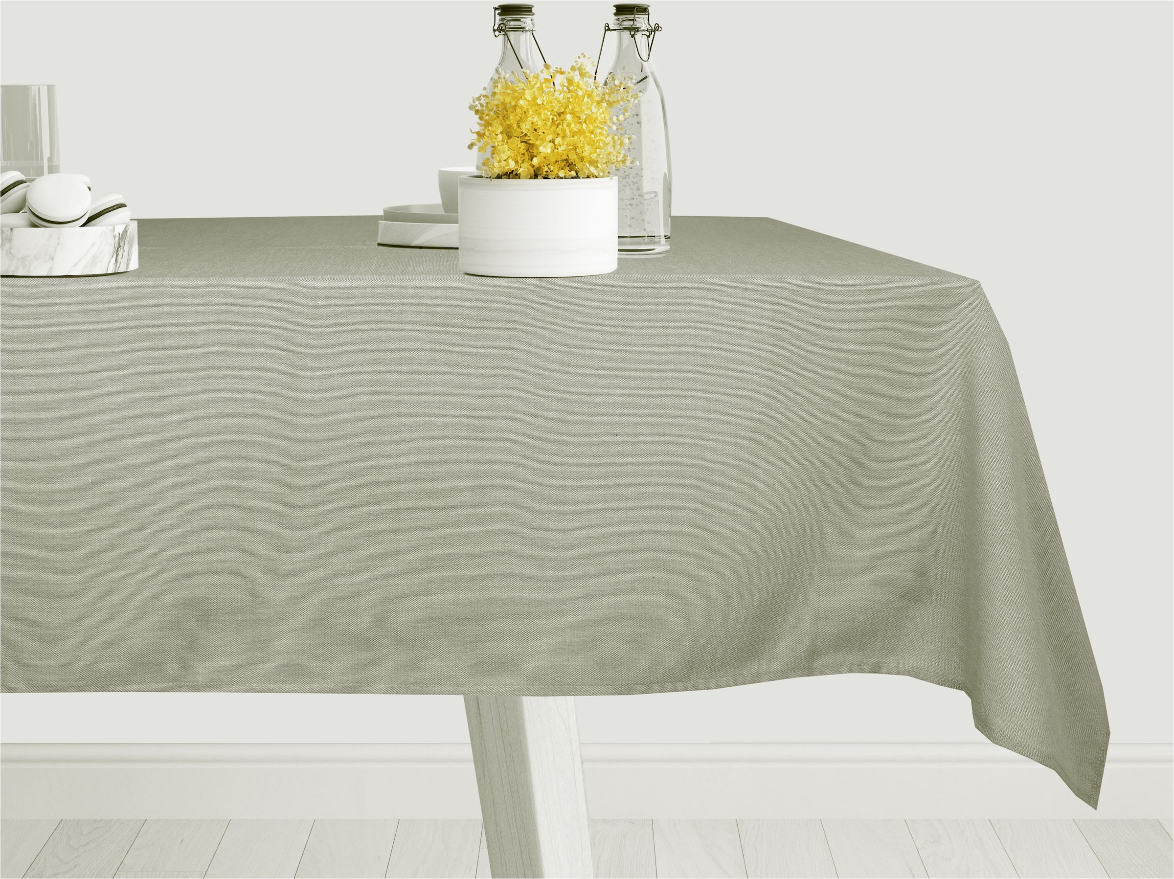 my home Tischdecke "Aolva" verschiedene Größen, moderner Uni, Esszimmer, Kü günstig online kaufen