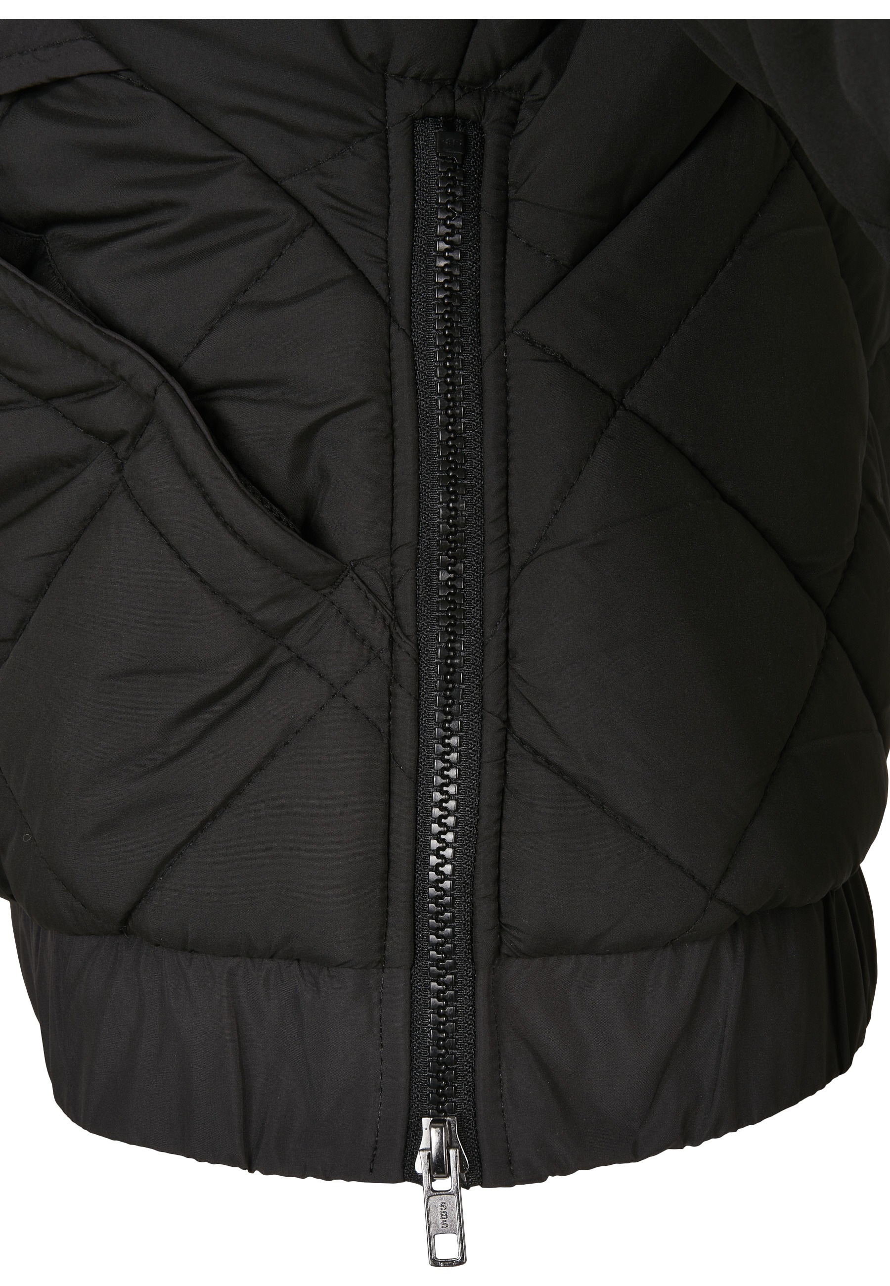 URBAN CLASSICS Winterjacke »Urban Classics Damen« 1 Stk. tlg. mit Kapuze