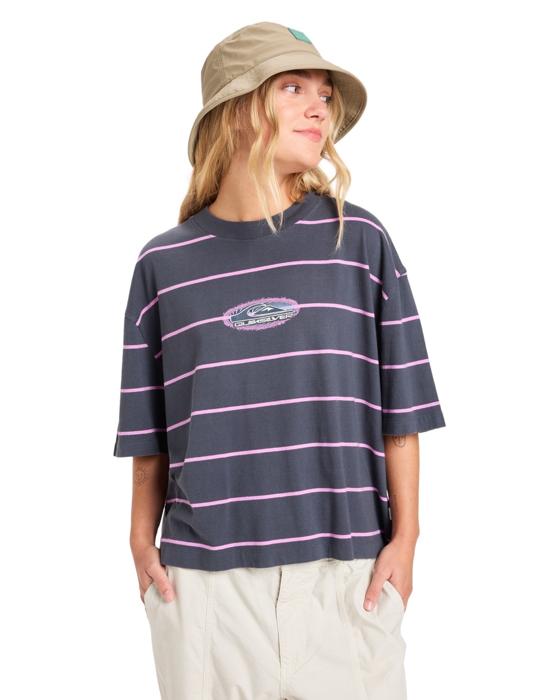 Quiksilver T-Shirt "Stripart" günstig online kaufen