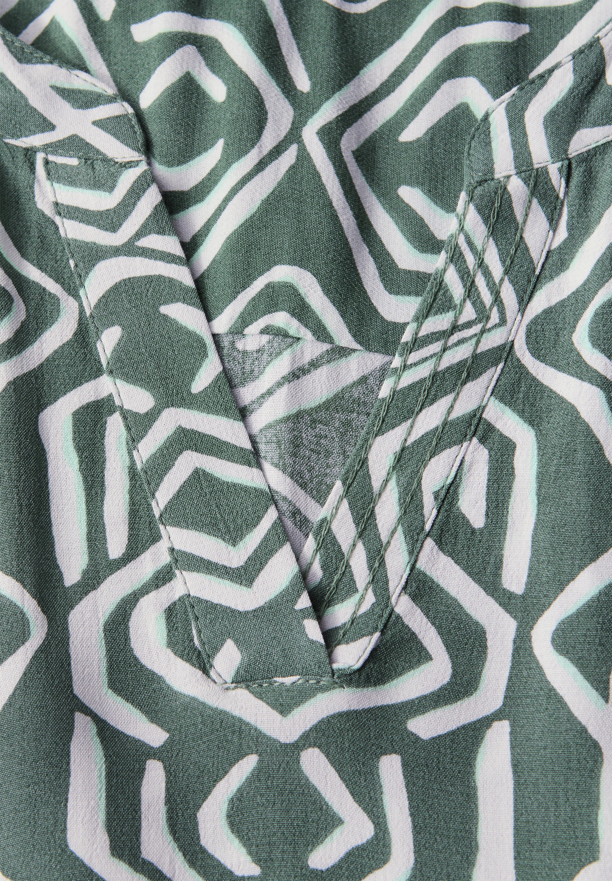 Cecil Midikleid, mit allover Print