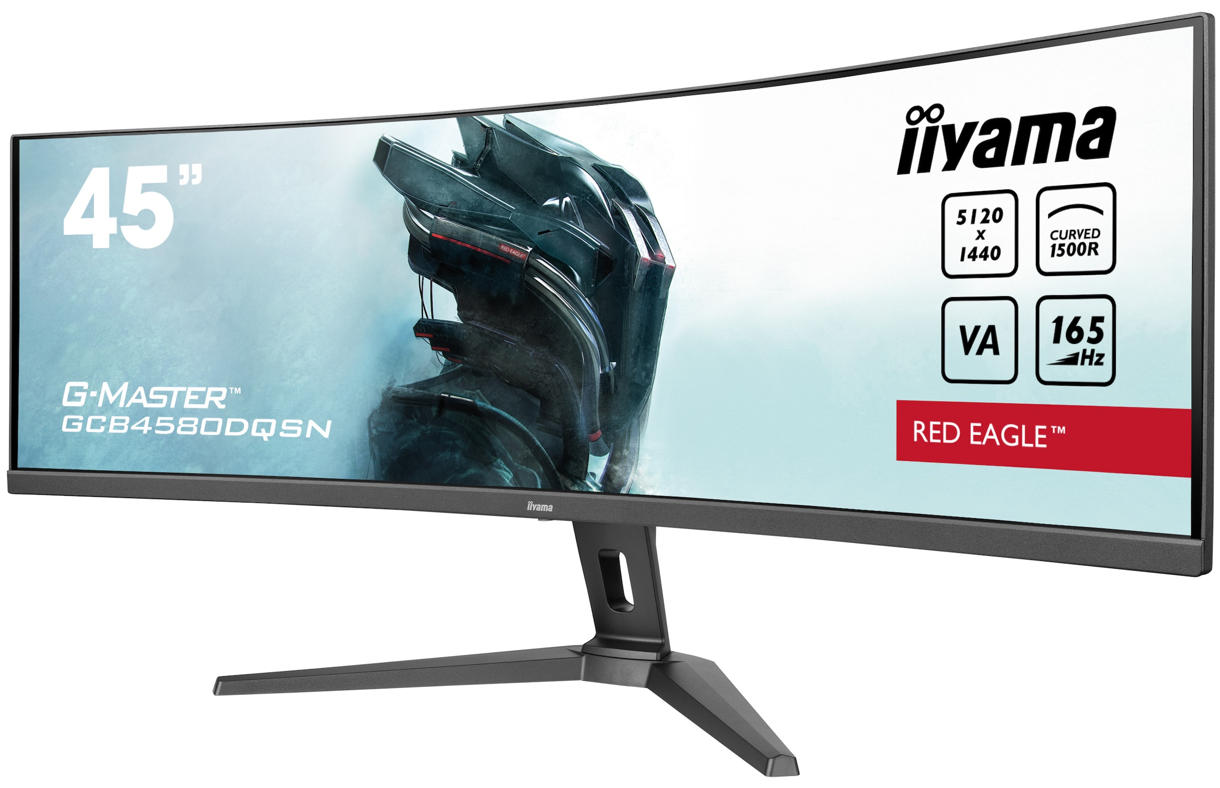 Iiyama Gaming-Monitor »GCB4580DQSN-B1«, 113 cm/44 Zoll, 5120 x 1440 px, DQHD, 165 Hz