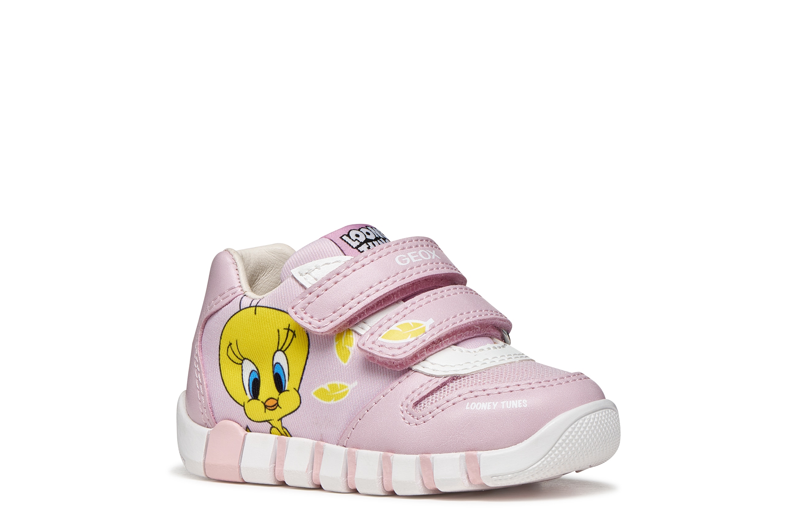 Geox Klettschuh "B IUPIDOO GIRL" Halbschuh, Sneaker mit Tweety Motiv, Größenschablone zum Download