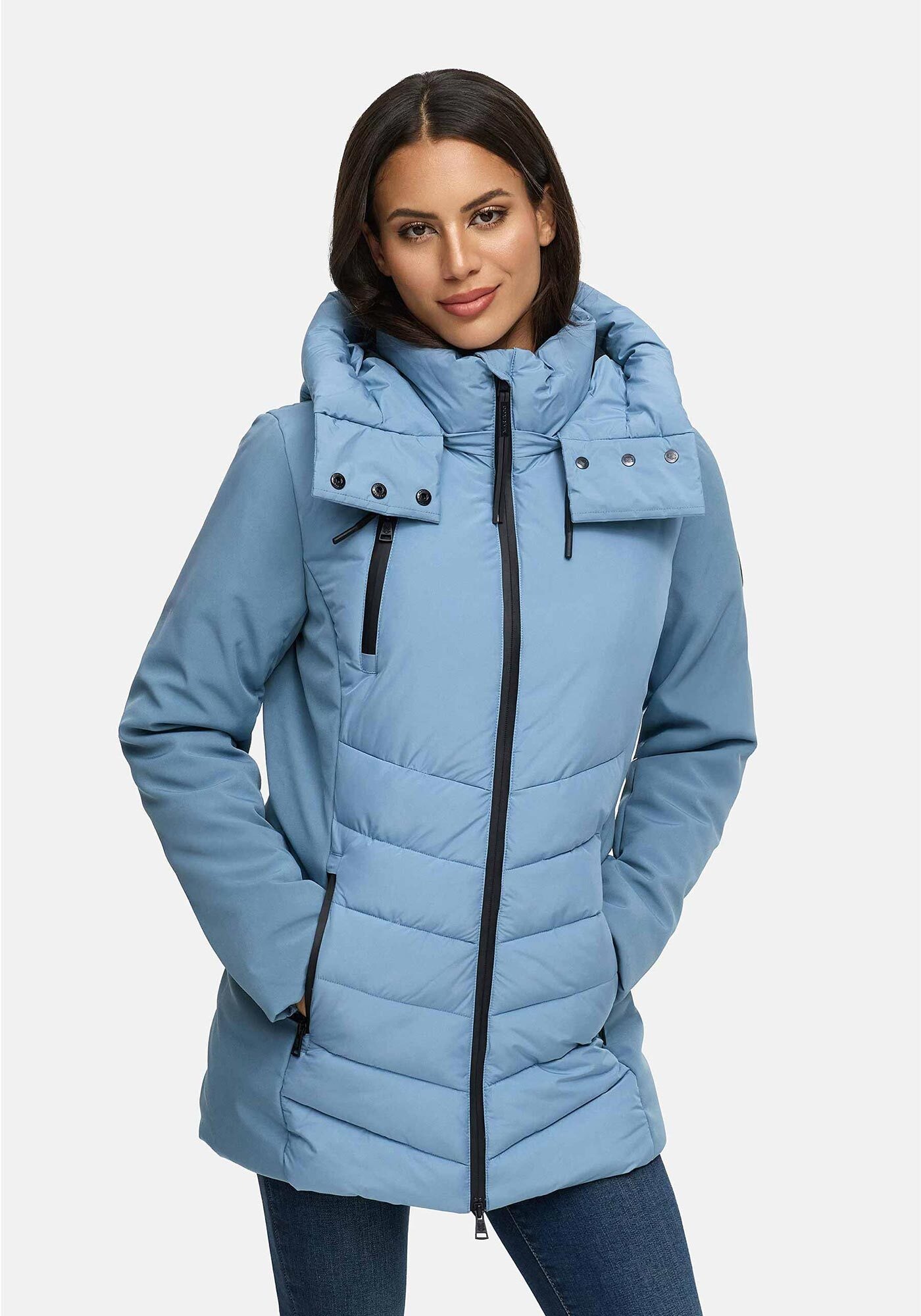 Marikoo Winterjacke "Tivaa", Feminine Silhouette günstig online kaufen