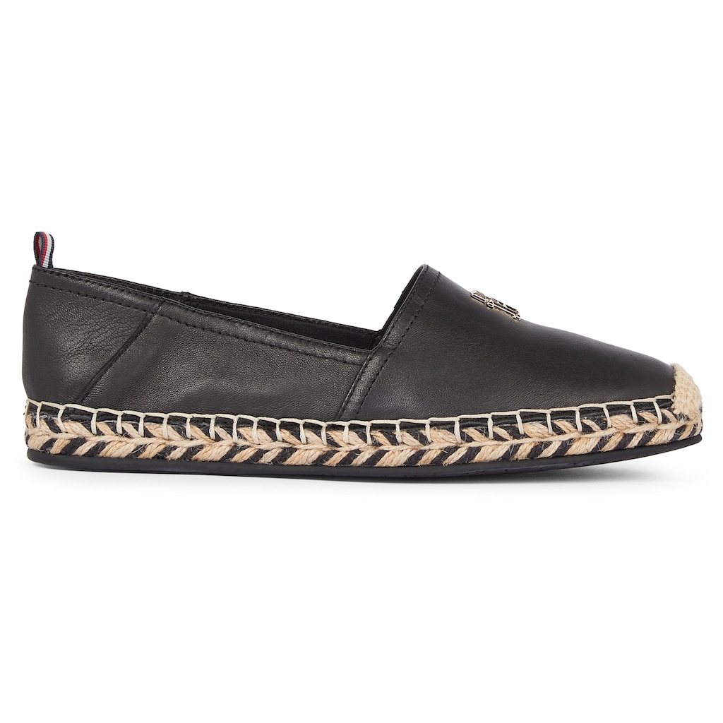 Tommy Hilfiger Espadrille »TH LEATHER FLAT ESPADRILLE«