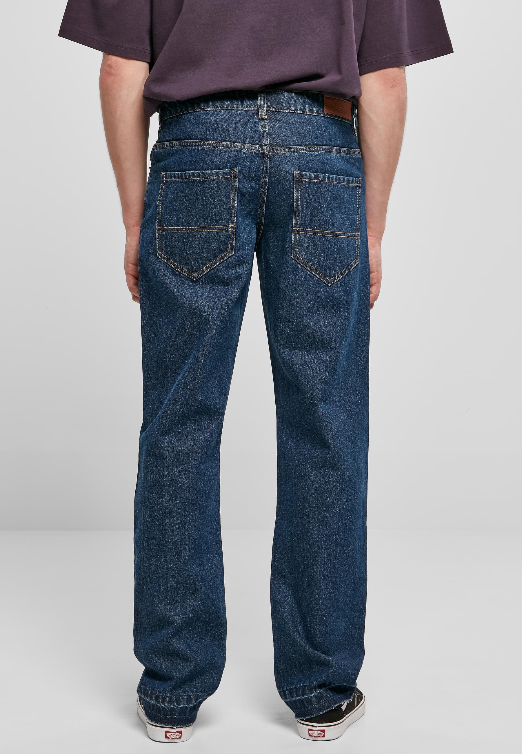 URBAN CLASSICS Bequeme Jeans »Urban Classics Herren Open Edge Loose Fit Jeans«, (1 tlg.)
