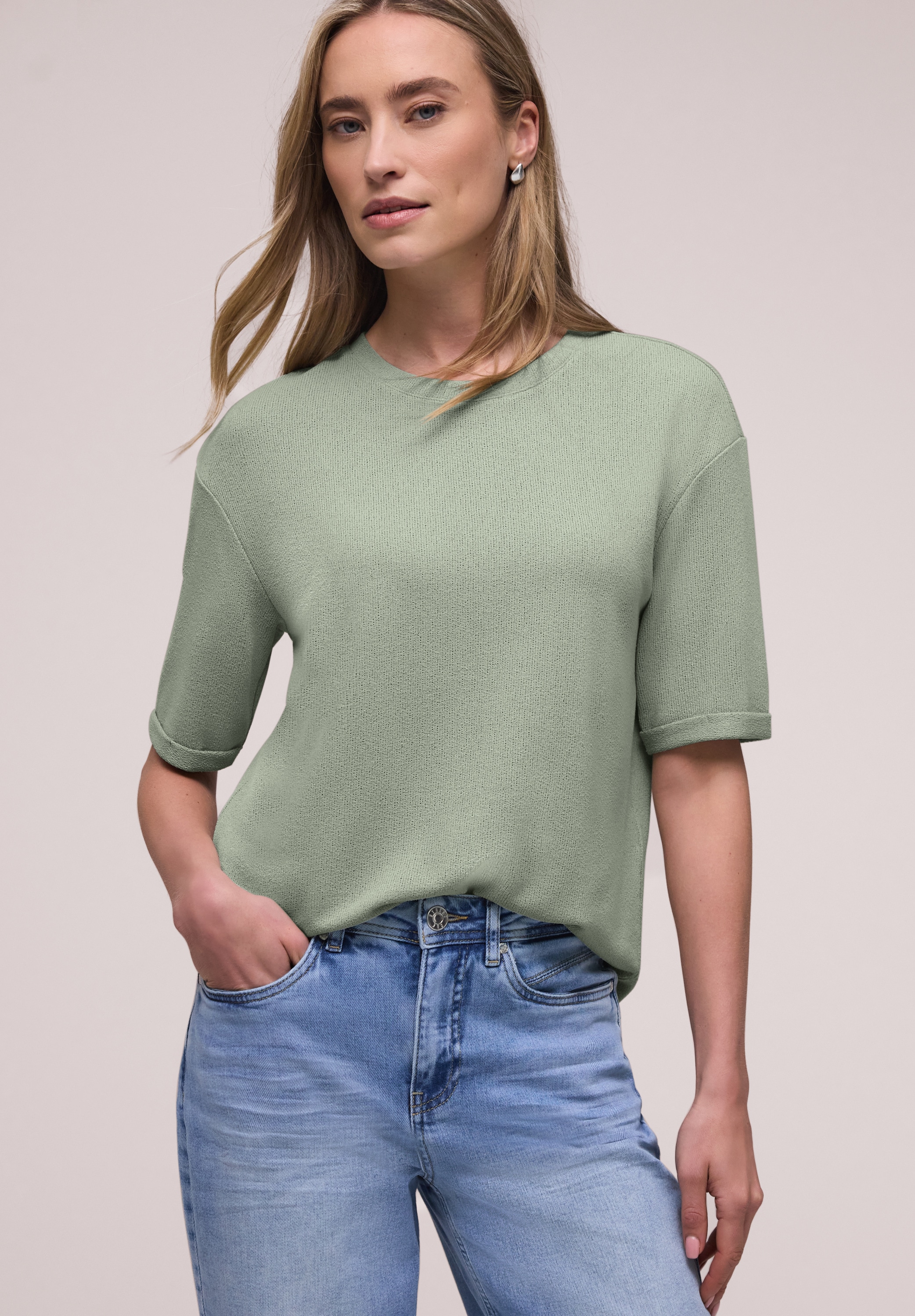 STREET ONE T-Shirt aus softer Viskose günstig online kaufen