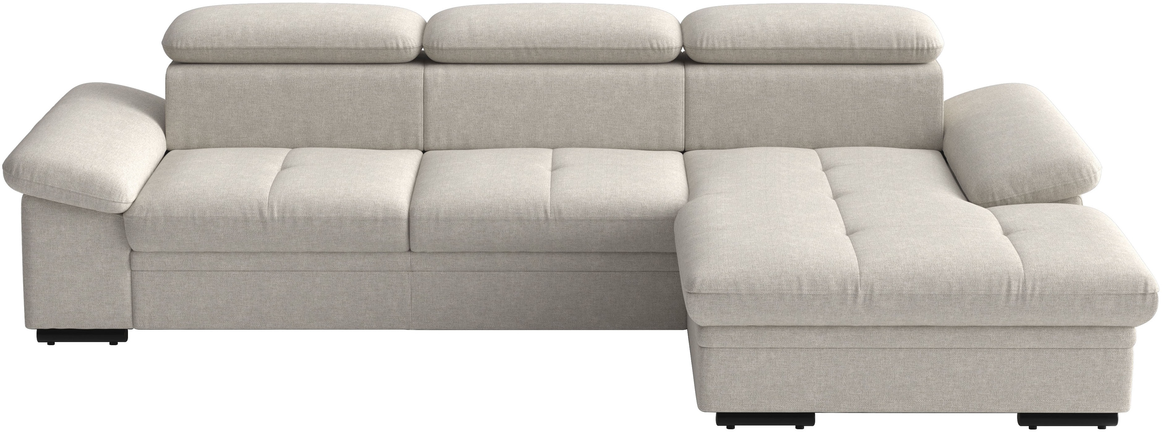 sit&more Ecksofa "Viola L-Form, B: 260 cm, Arm- & Kopfteilverstellung" optional Schlaffunktion,inkl Armteil- & Kopfteilverstellung