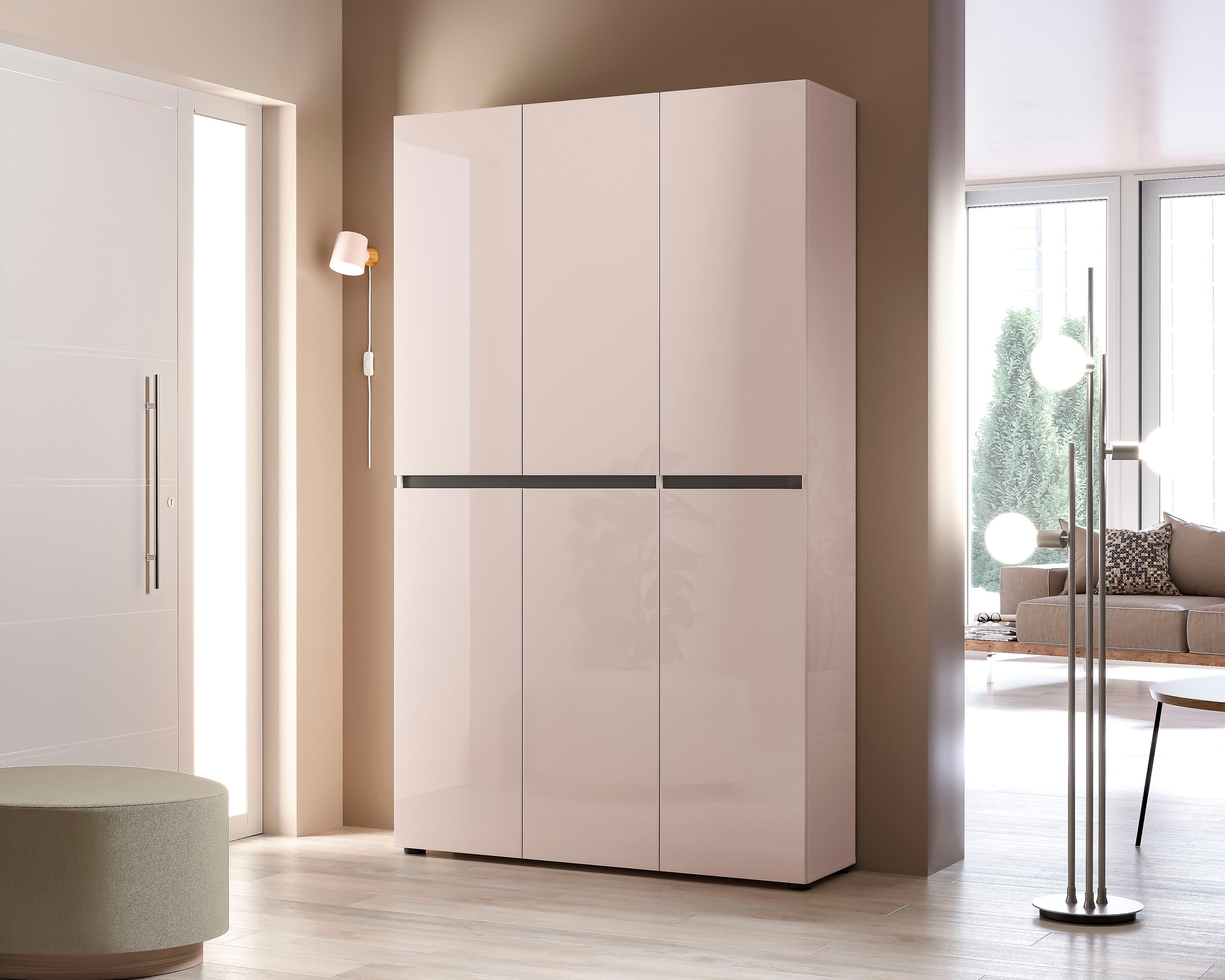 INOSIGN Schuhschrank "Mister" Breite 120 cm, Höhe 200 cm, 6 Türen günstig online kaufen