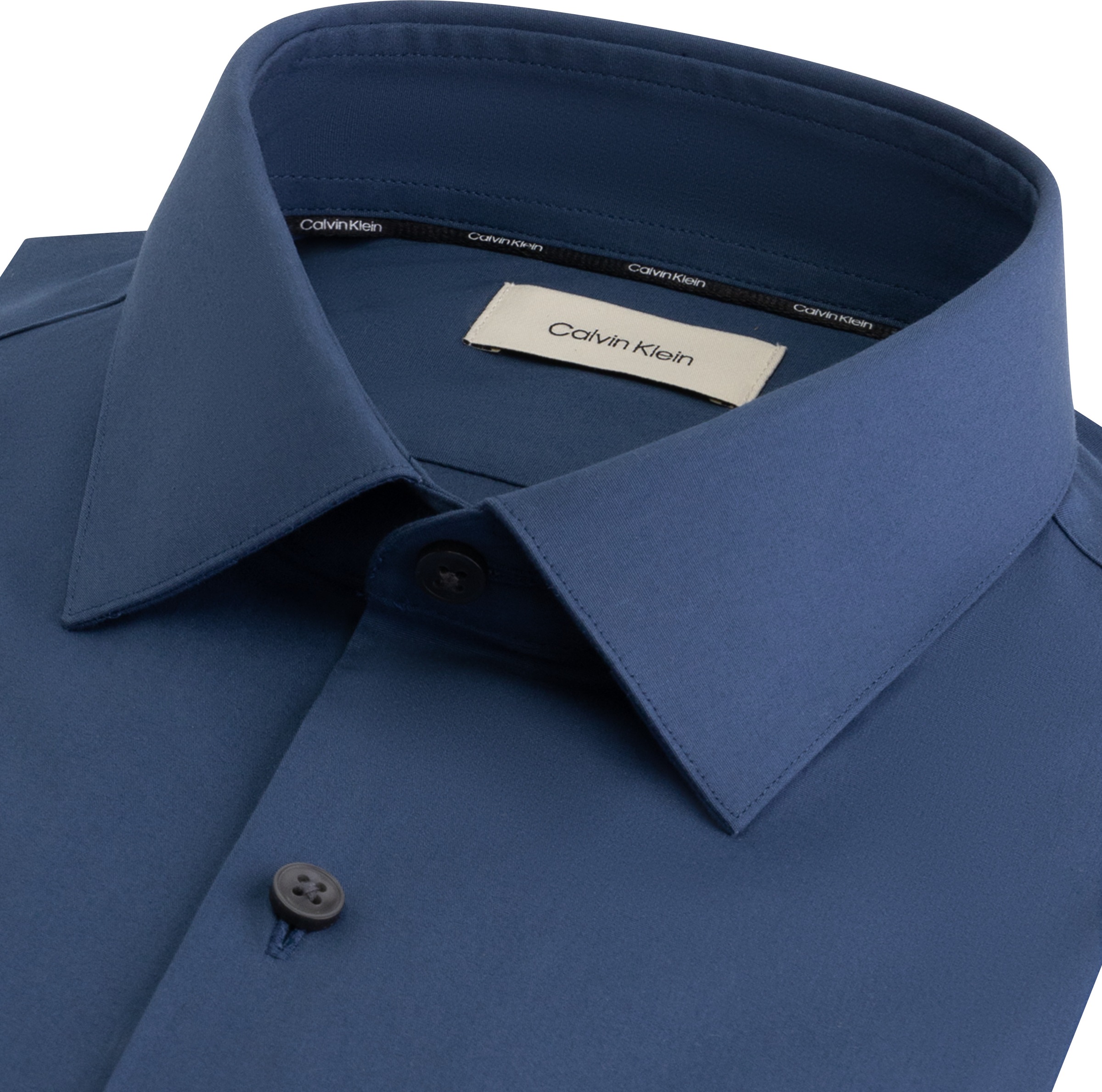 Calvin Klein Businesshemd "SLIM ESSENTIALS POPLIN STR SLD", Hemdkragen, sli günstig online kaufen