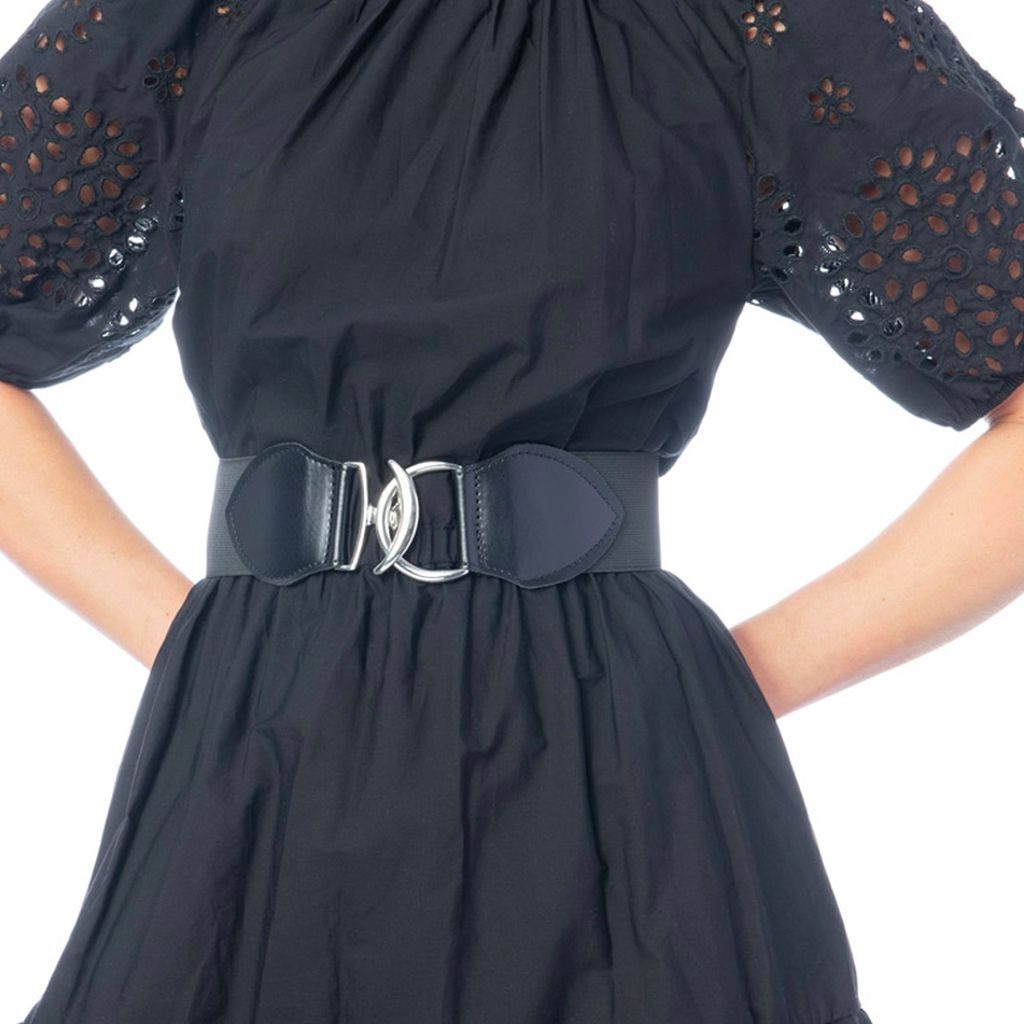 BERND GÖTZ Taillengürtel "Taillengürtel mit Stretch und großer silberner Ri günstig online kaufen