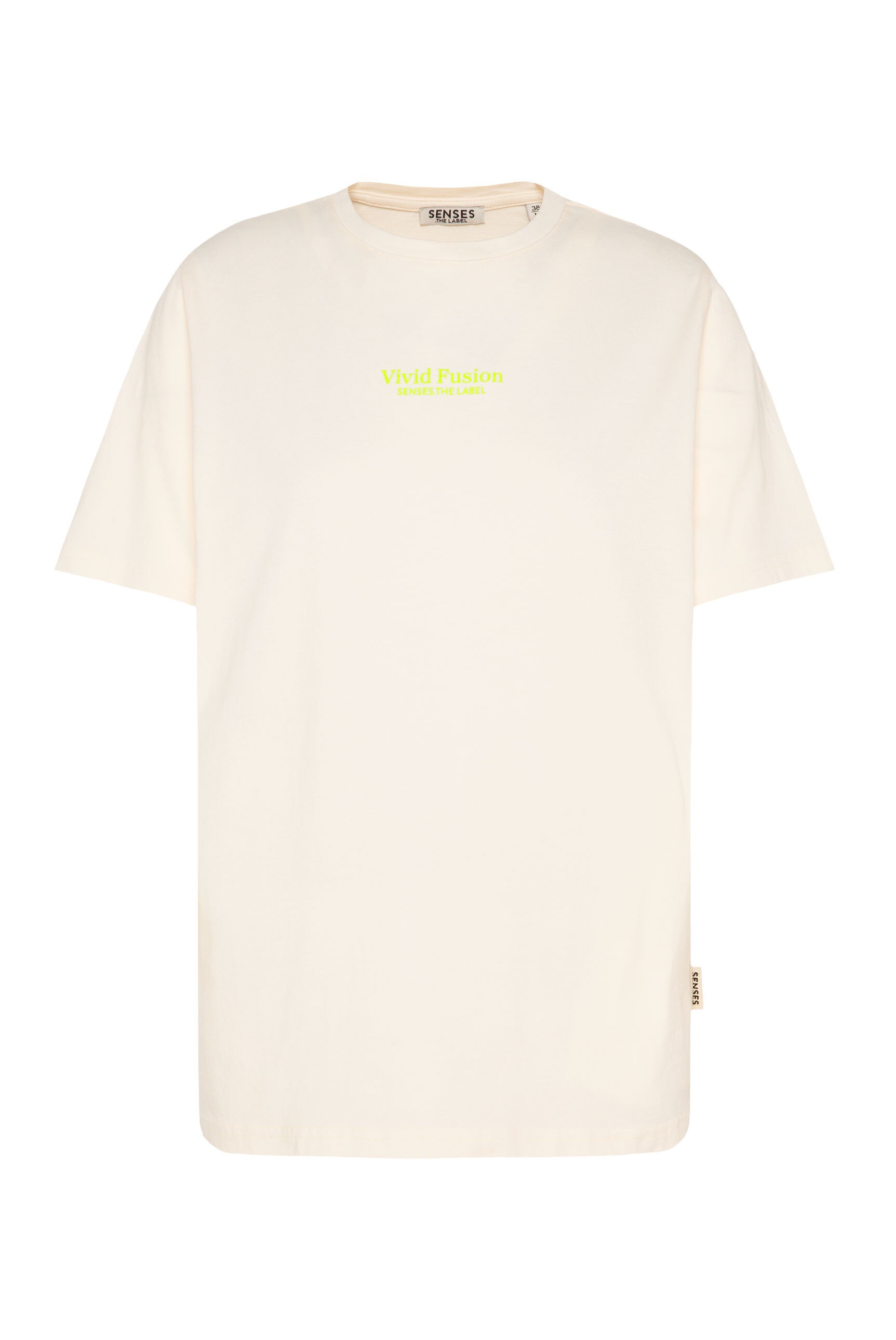 SENSES.THE LABEL Rundhalsshirt, aus Baumwolle