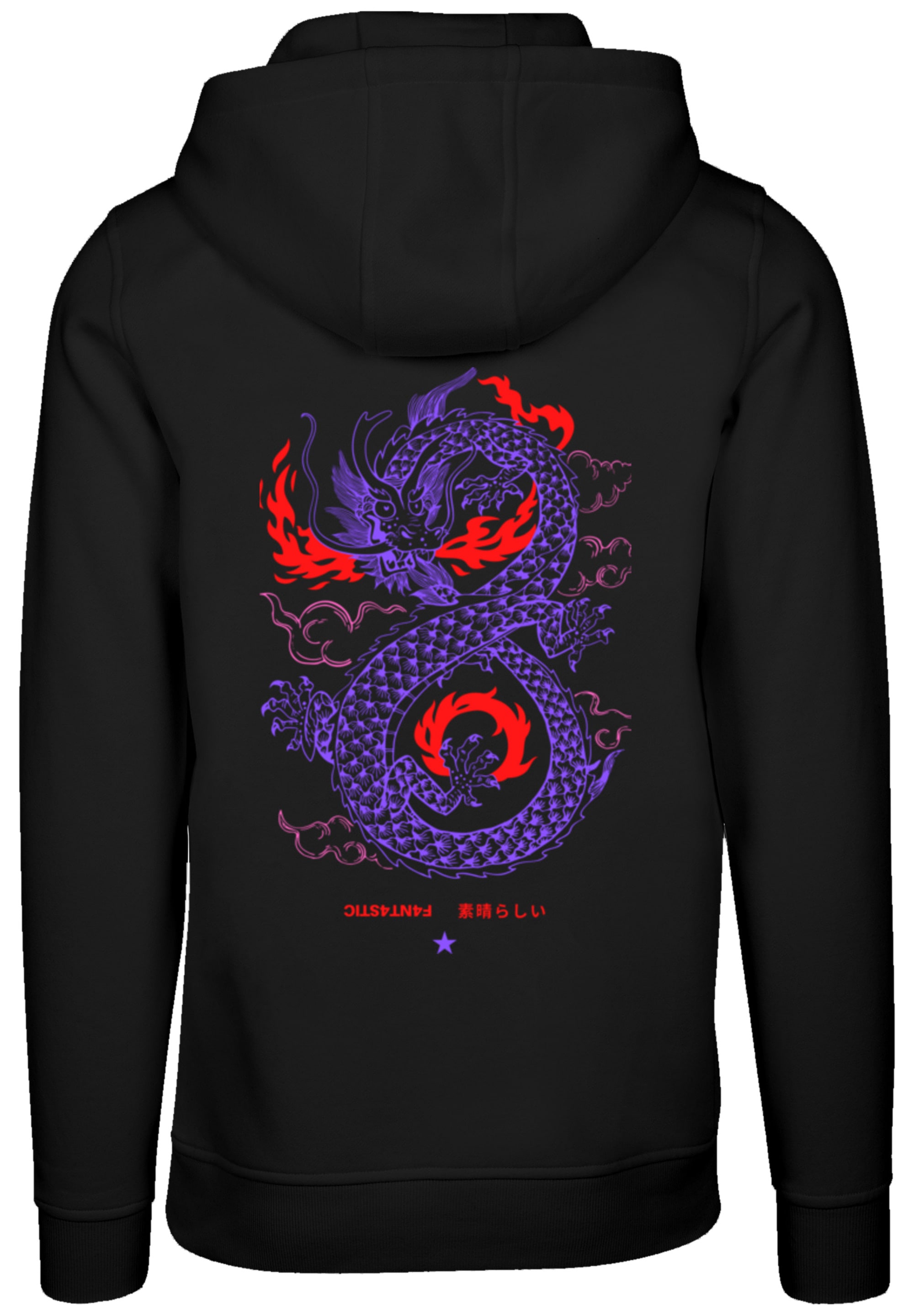 F4NT4STIC Kapuzenpullover "Dragon fire", Print günstig online kaufen