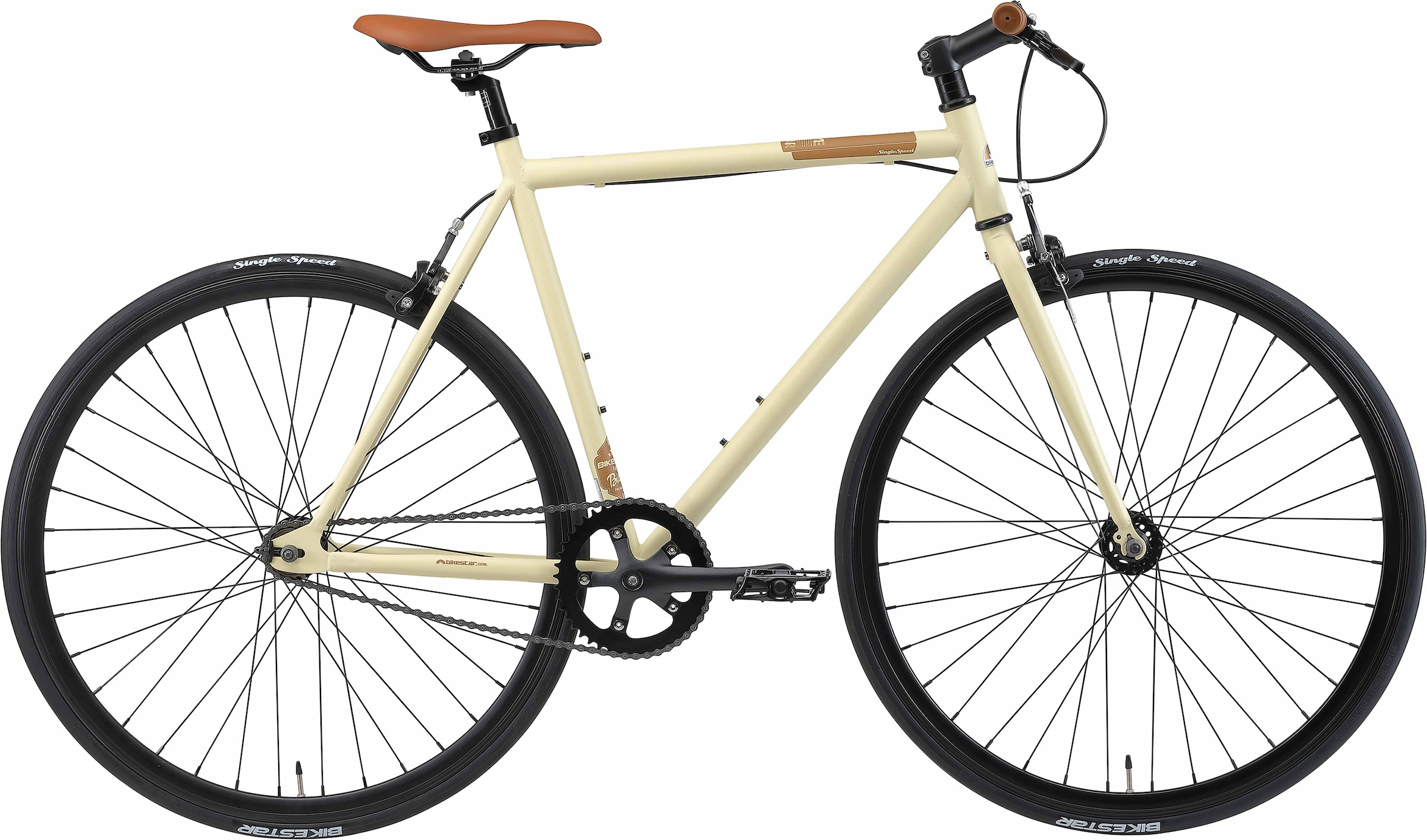 Bikestar Singlespeed, 1 Gang, Shimano, für Damen und Herren