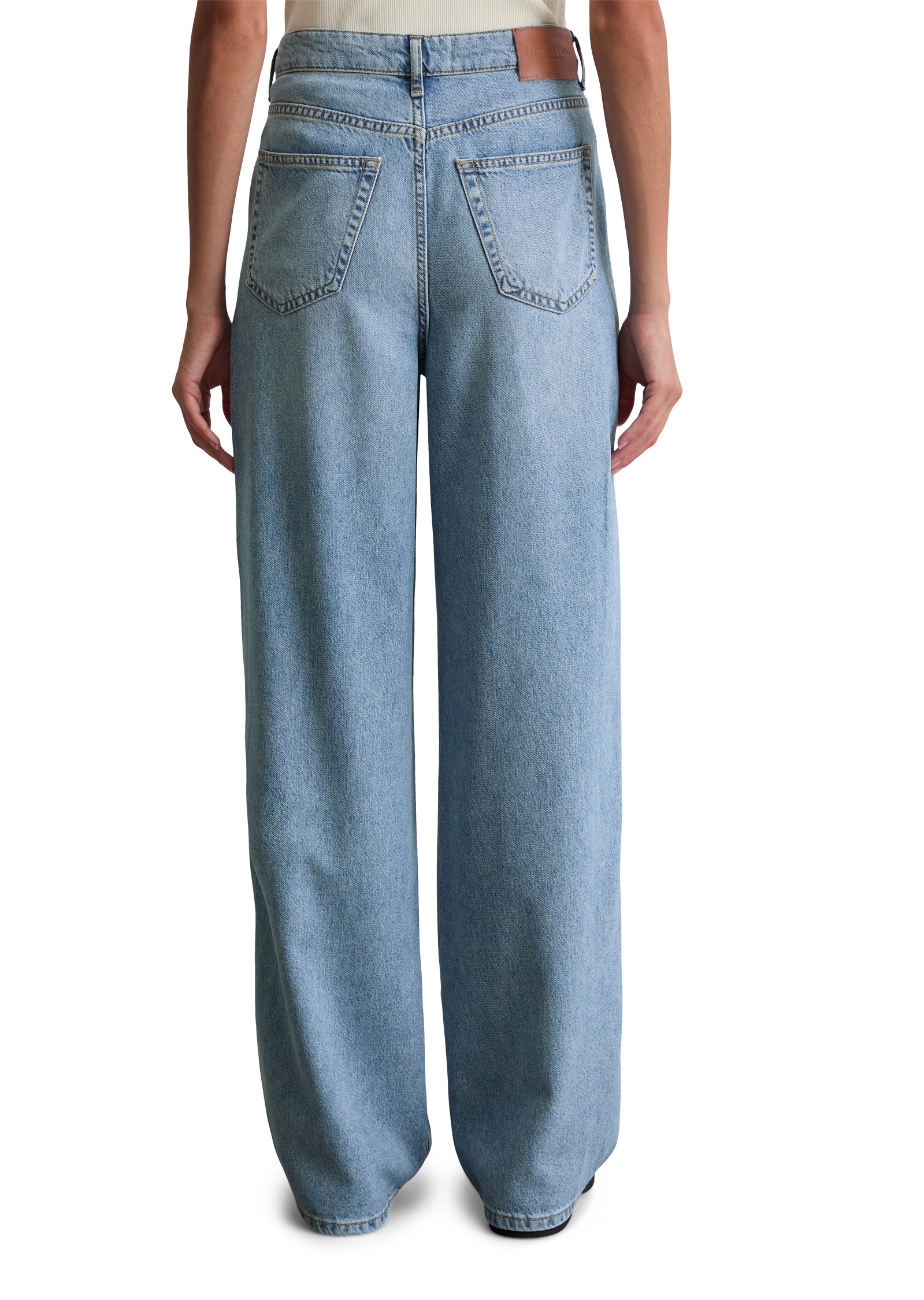 Marc OPolo Weite Jeans, High waist, Wide Fit, used washed günstig online kaufen