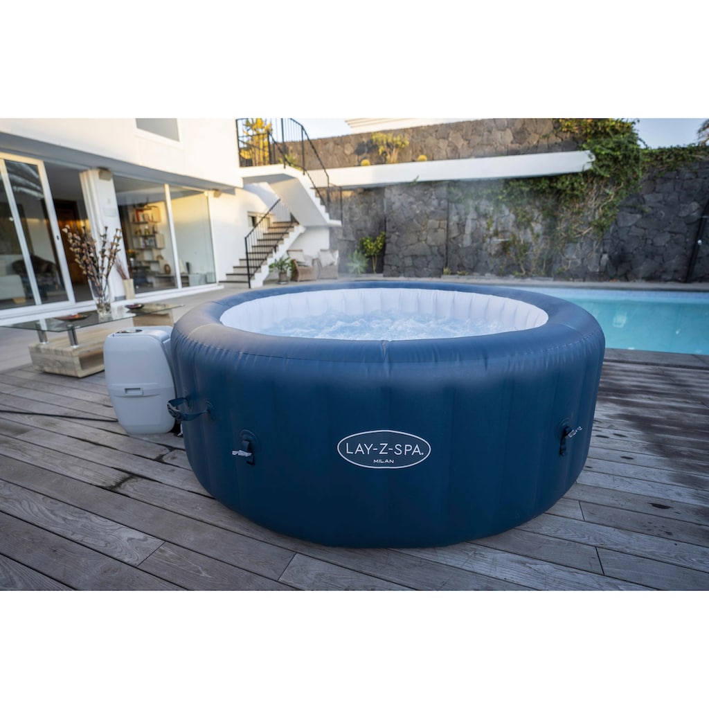 Bestway Whirlpool »LAY-Z-SPA® Milan AirJet Plus™«