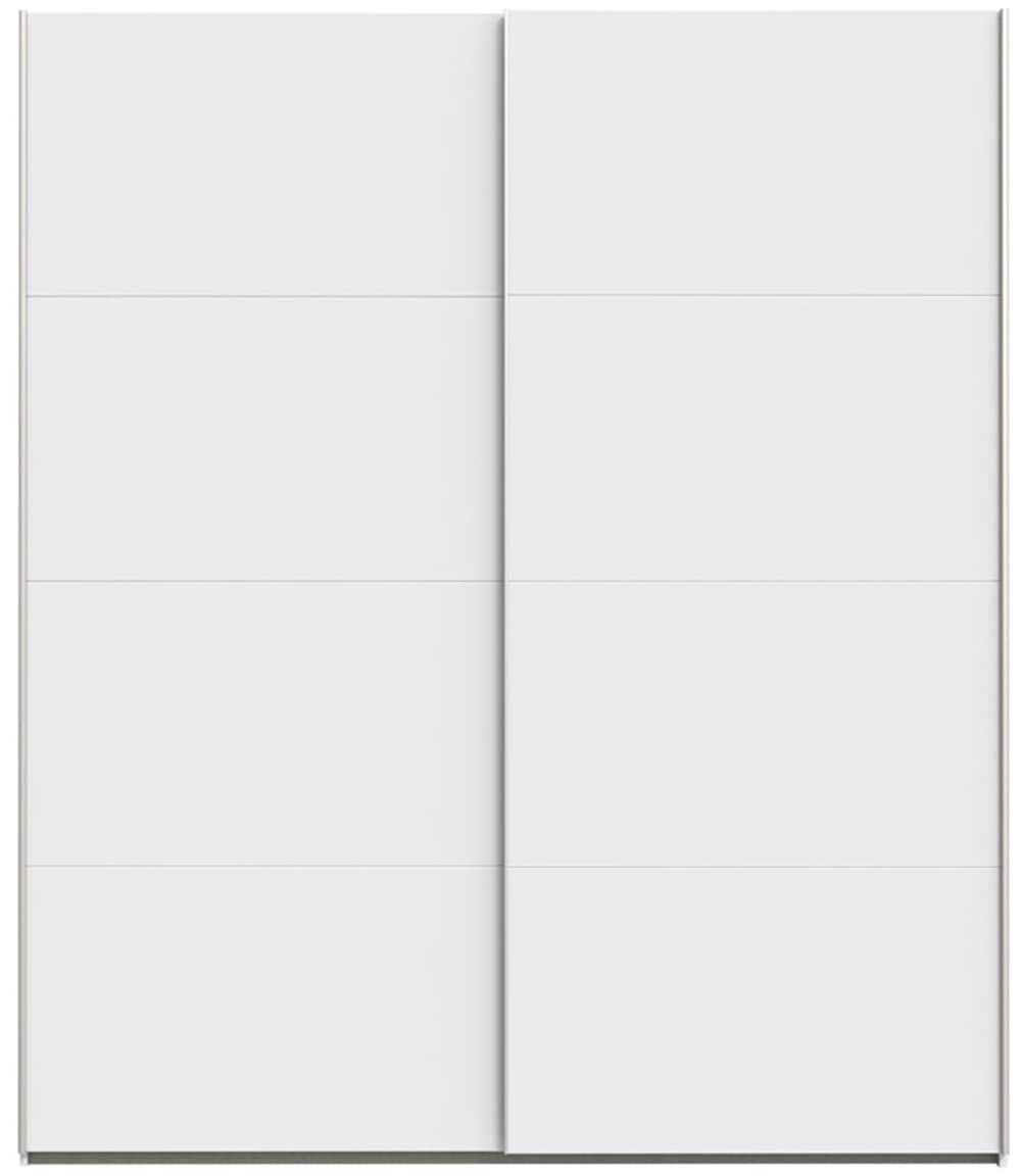 FORTE Schwebetürenschrank »Fittio, Made in Europe, 2 Schiebetüren, modernes Design«, Höhe 2,35 mtr, stehende Montage
