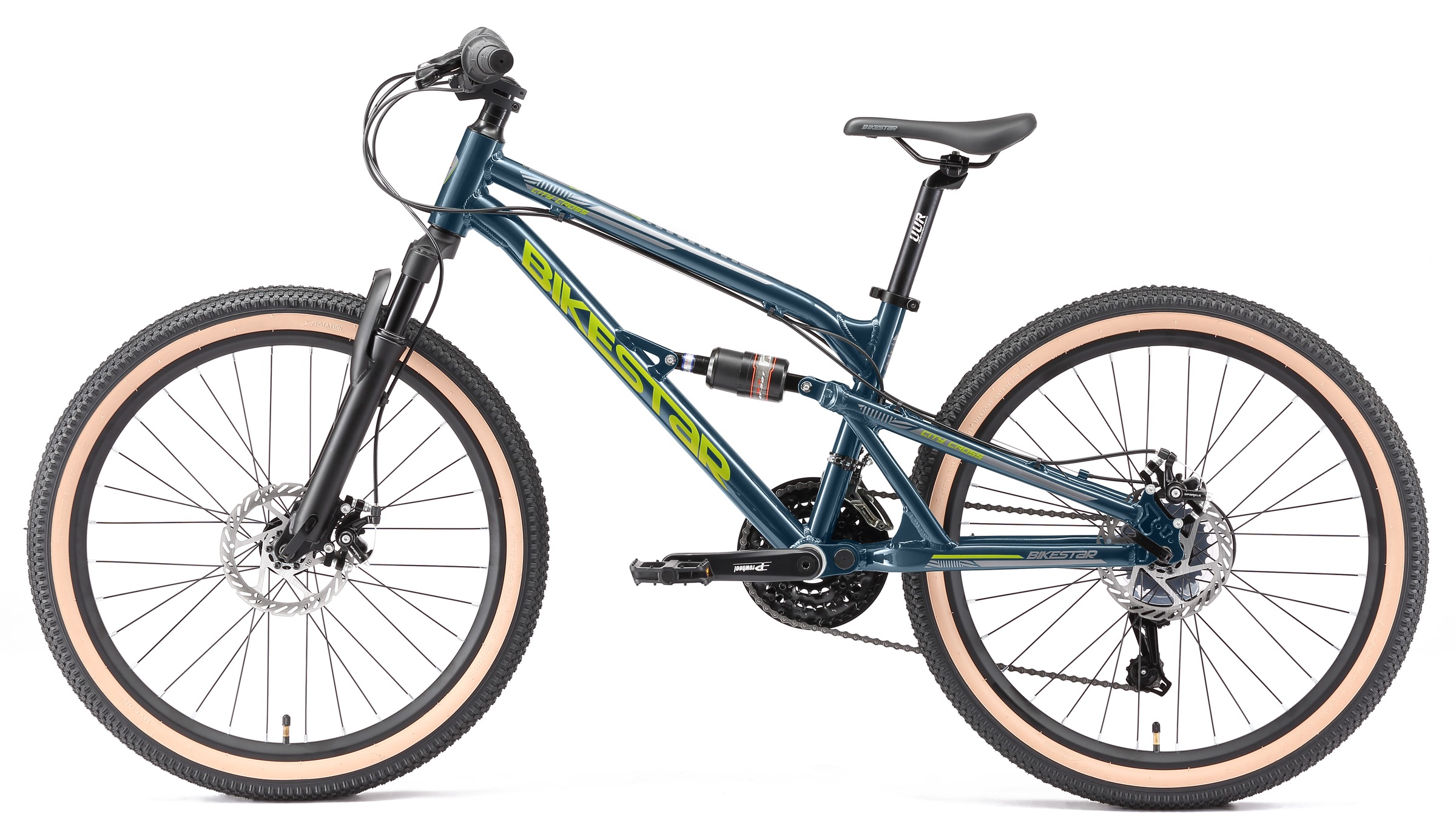Bikestar Jugendfahrrad 21 Gang Shimano RD-TY21 Schaltwerk Kettenschaltung
