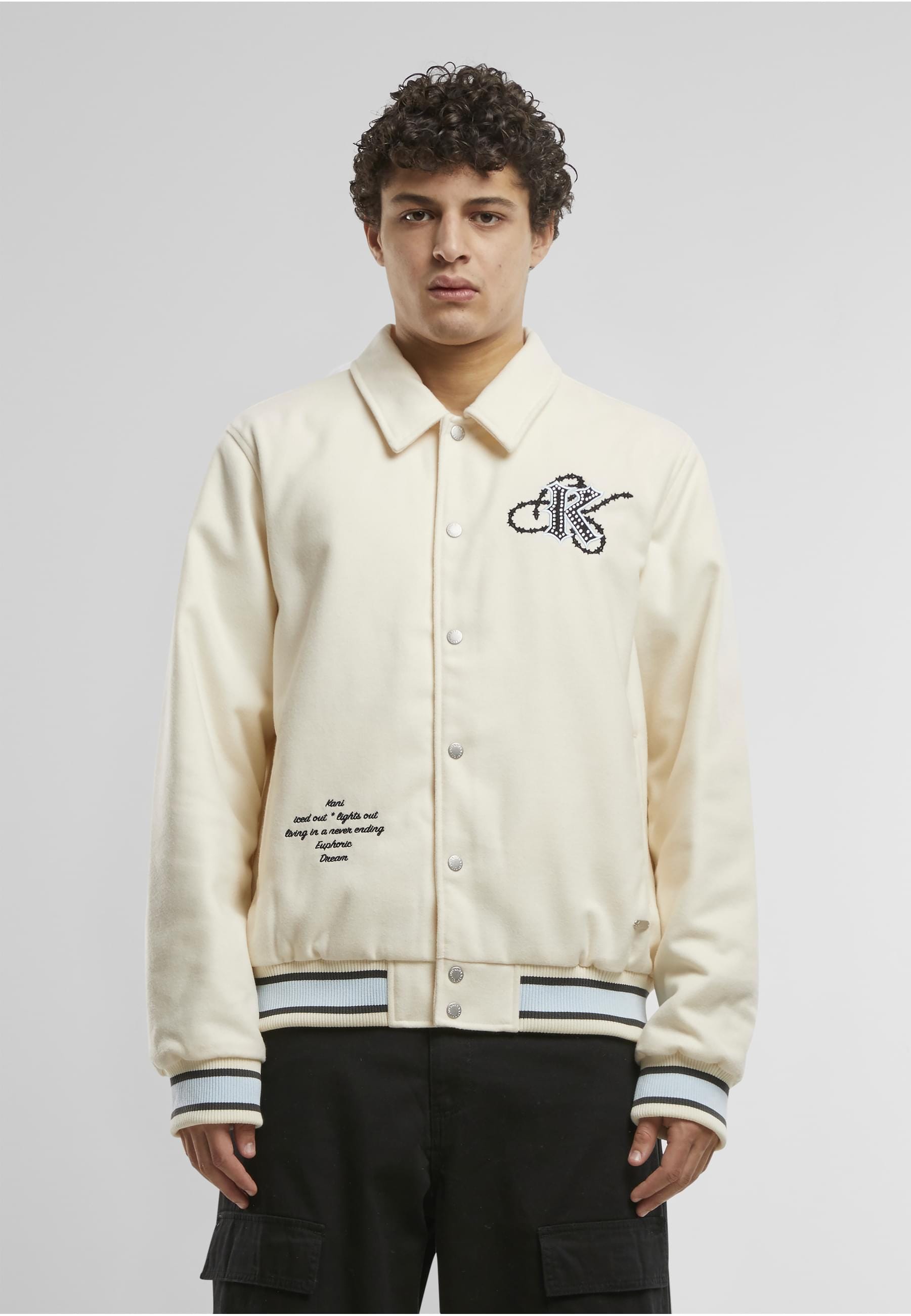 Karl Kani Collegejacke »Karl Kani Kani Snow Tiger College Jacket«, (1 St.), ohne Kapuze