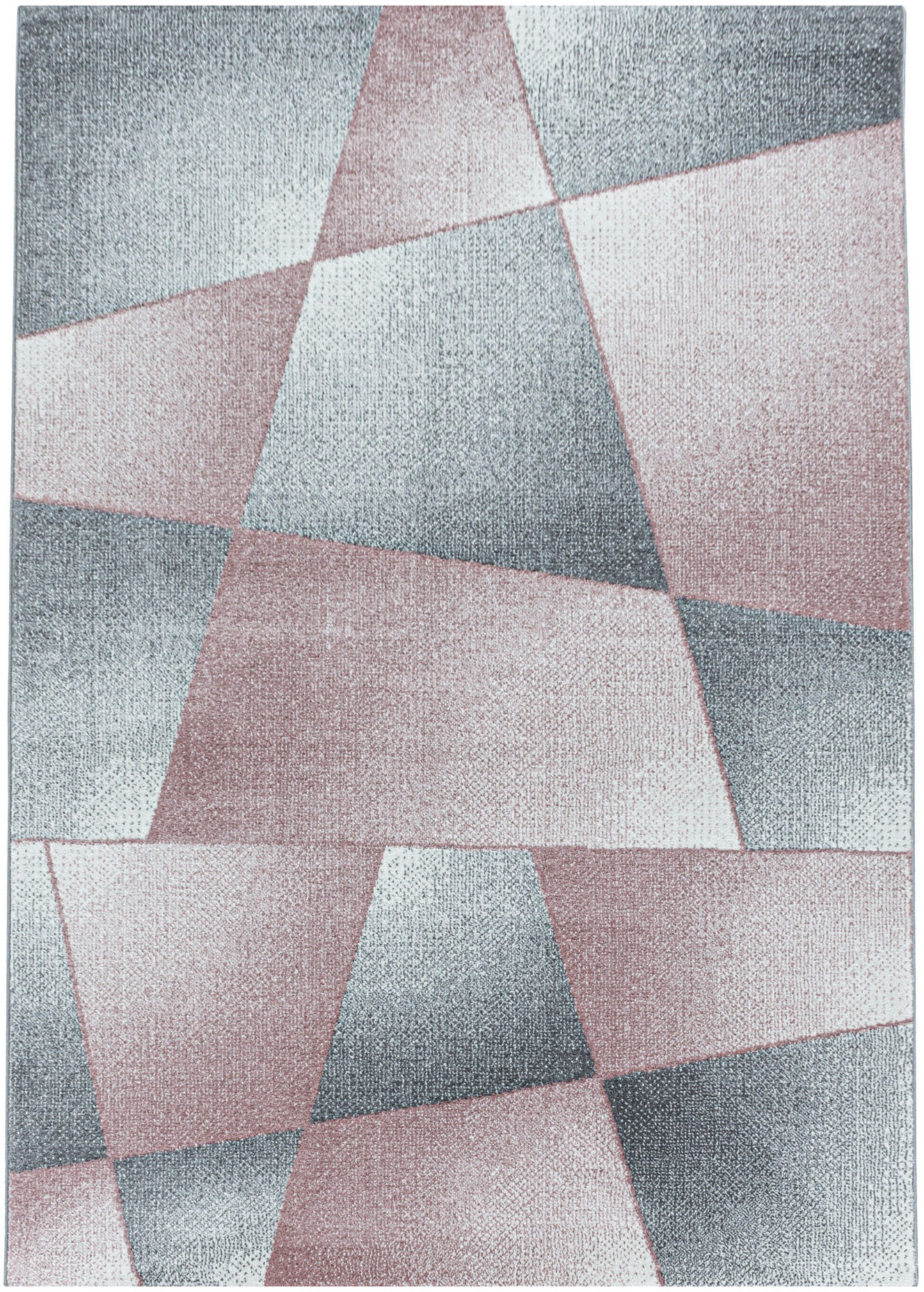 Ayyildiz Teppiche Teppich »RIO 4603«, rechteckig, 8 mm Höhe, Pflegeleicht / Strapazierfähig / Trend Colors/ Wohnzimmer