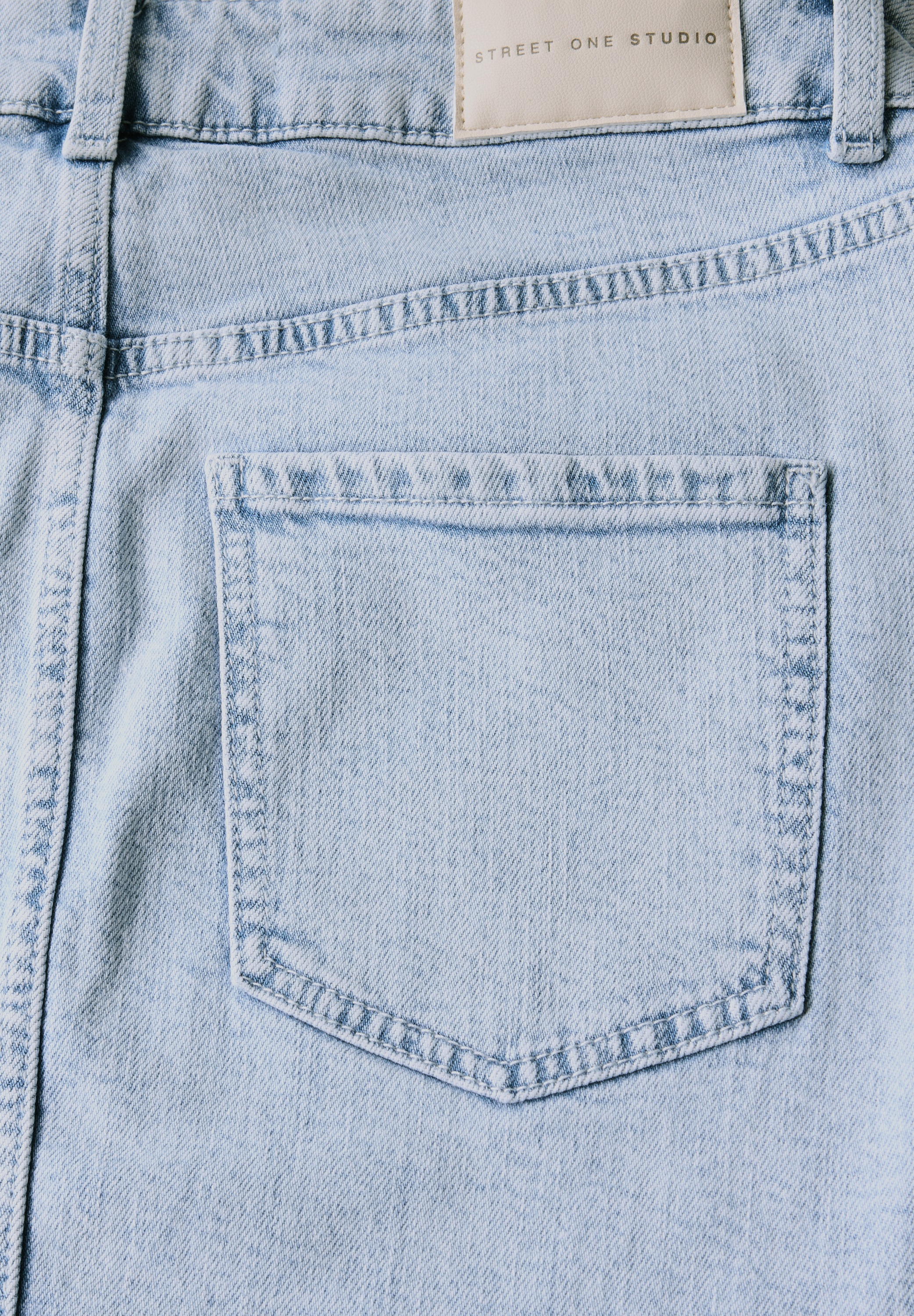 STREET ONE STUDIO Jeansrock, Middle Waist