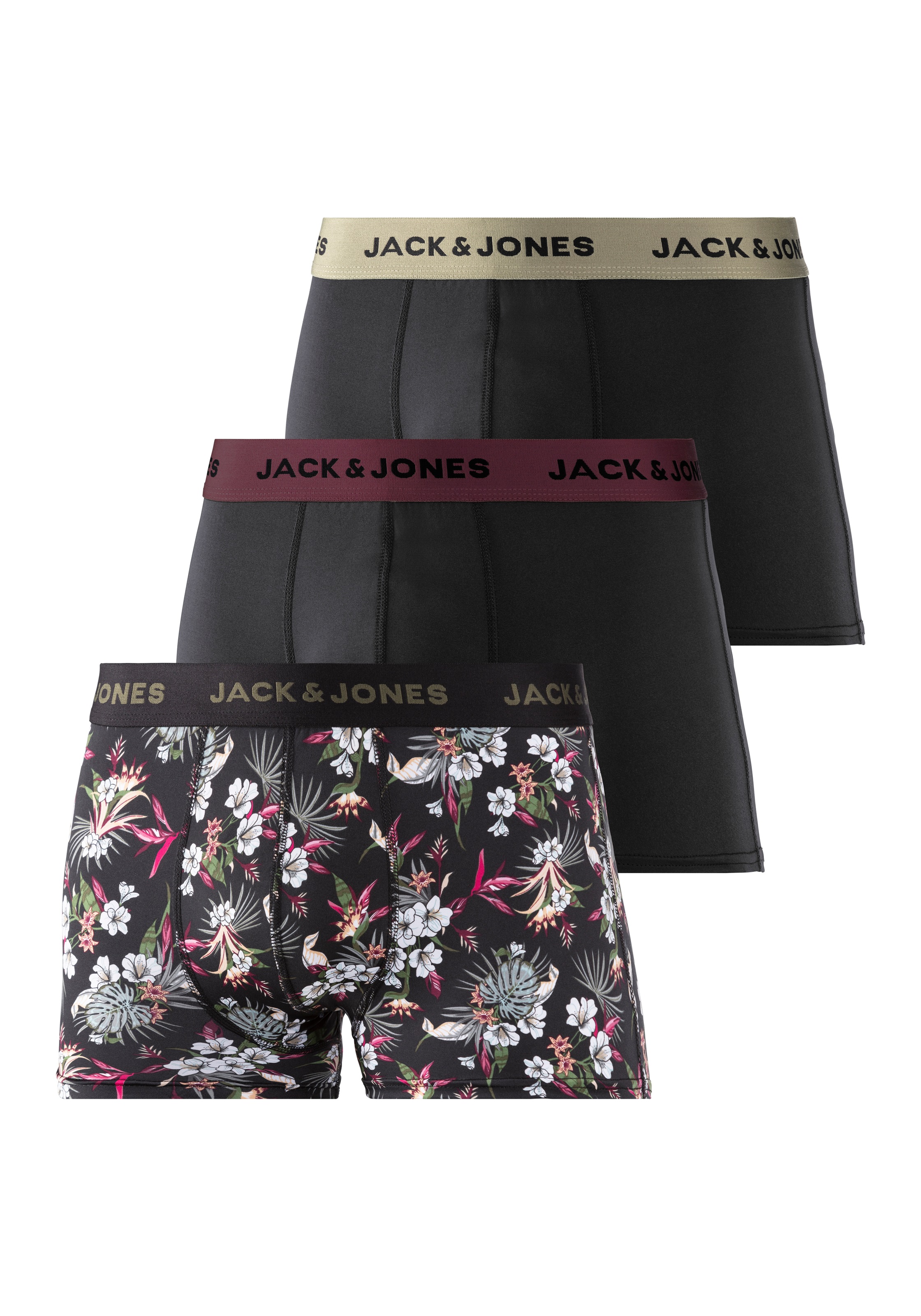 Jack & Jones Funktionsboxer "JACFLOWER aus Microfaserqualität und schnelltr günstig online kaufen