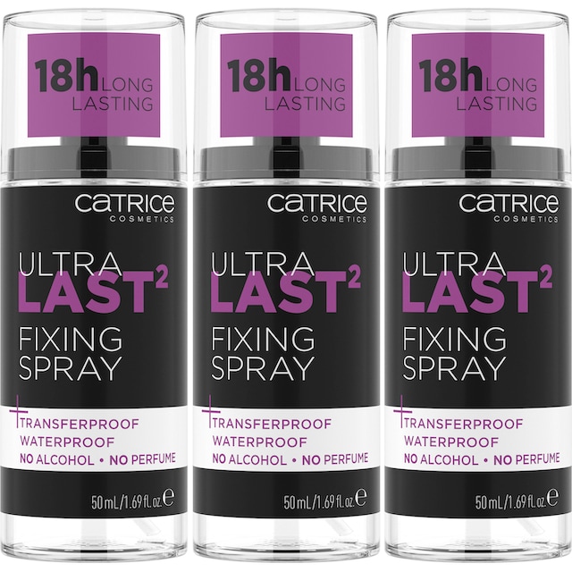 Catrice Fixierspray »Ultra Last2 Fixing Spray«, (Set, 3 tlg.) bestellen |  BAUR
