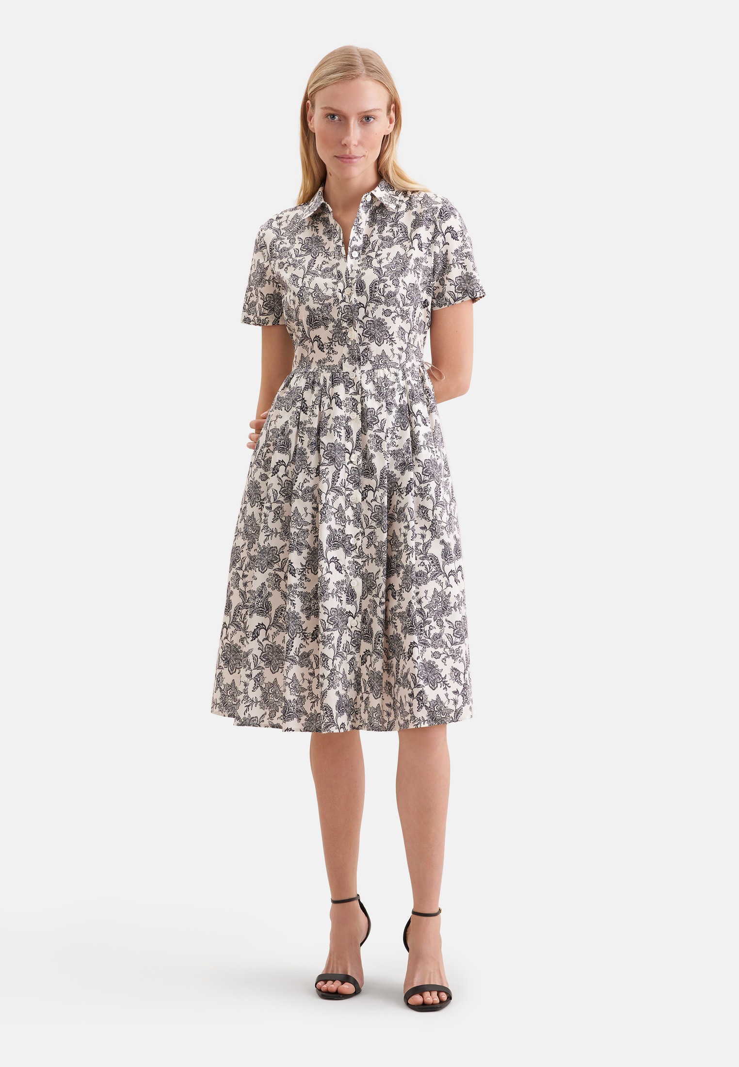 seidensticker Sommerkleid 1/1 Kragen