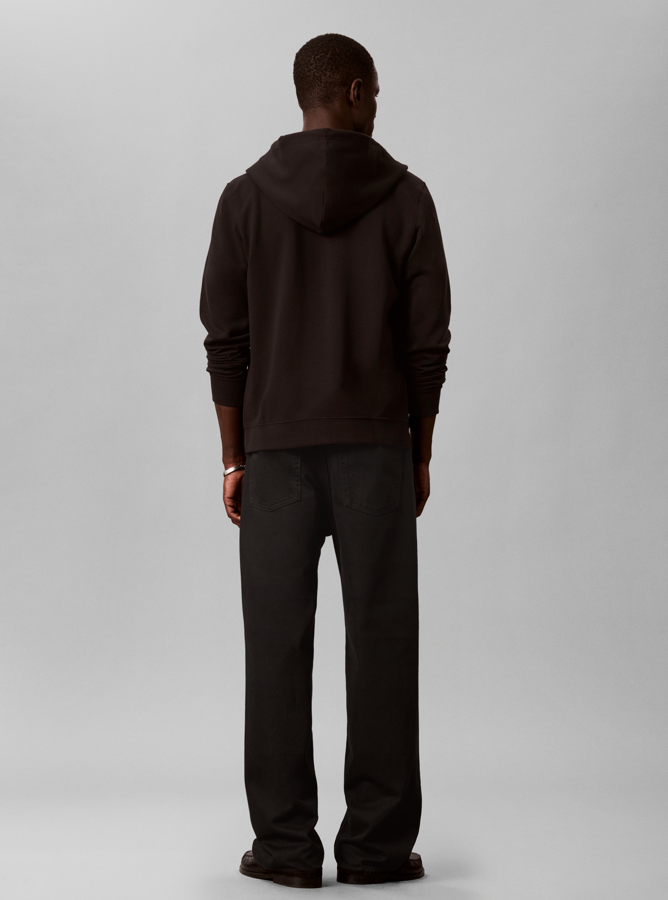 Calvin Klein Jeans Kapuzensweatshirt »WOVEN HOODIE«, Regular fit mit Kapuze
