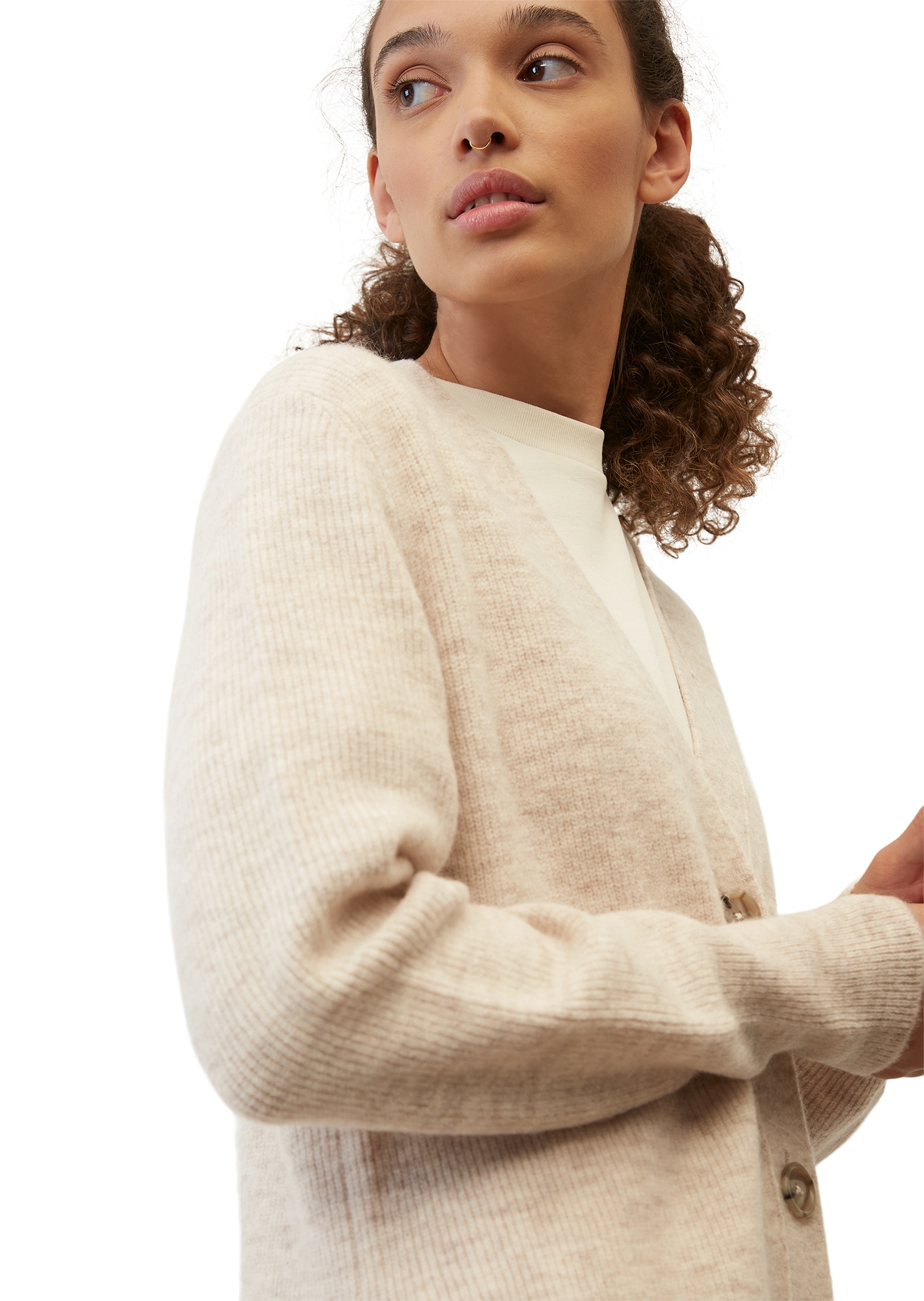 Marc O'Polo Cardigan »mit kuscheligem Alpakawolle-Anteil«