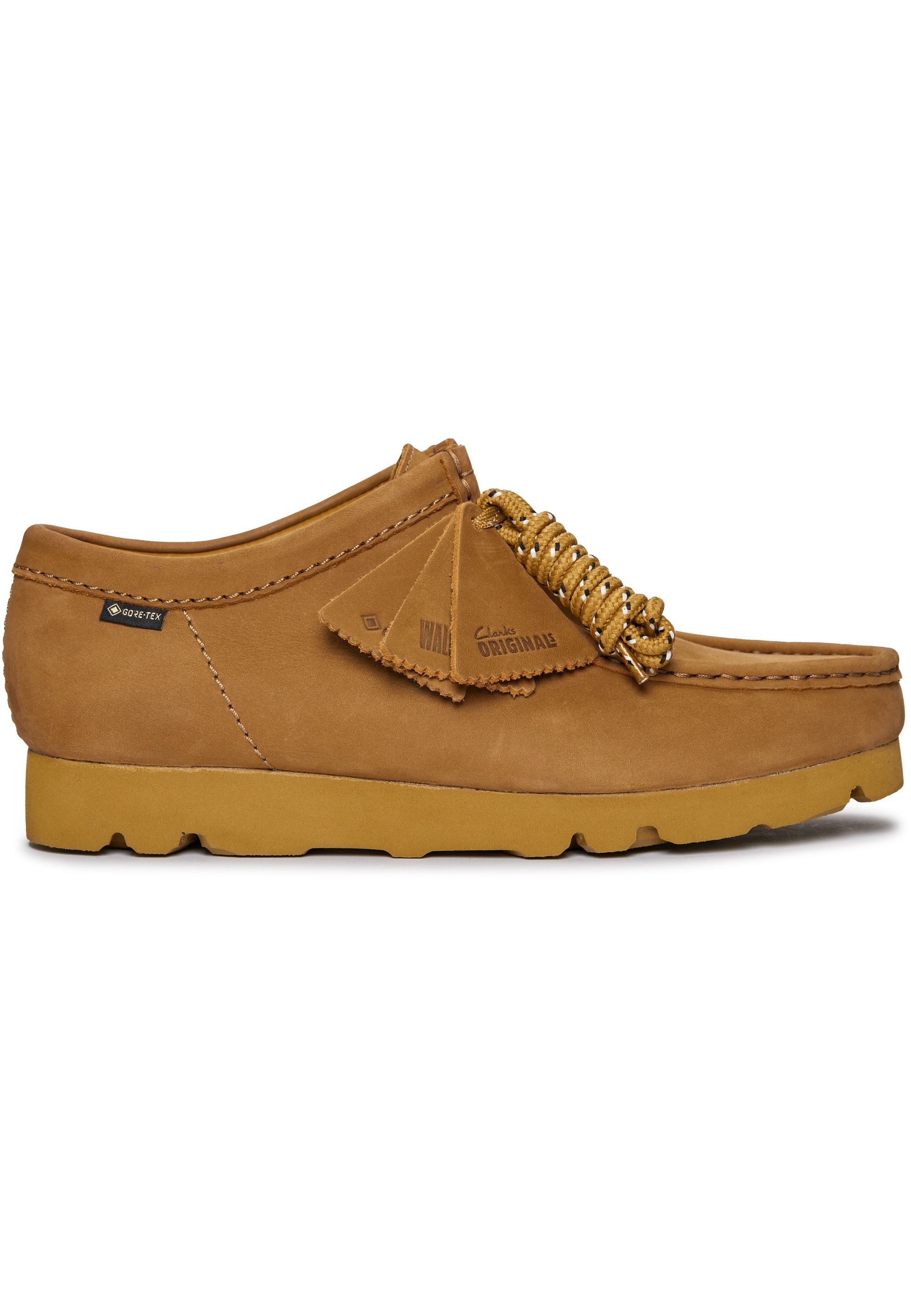 Clarks Schnürschuh "WallabeeGTX" mit robuster Vibram-Sohle