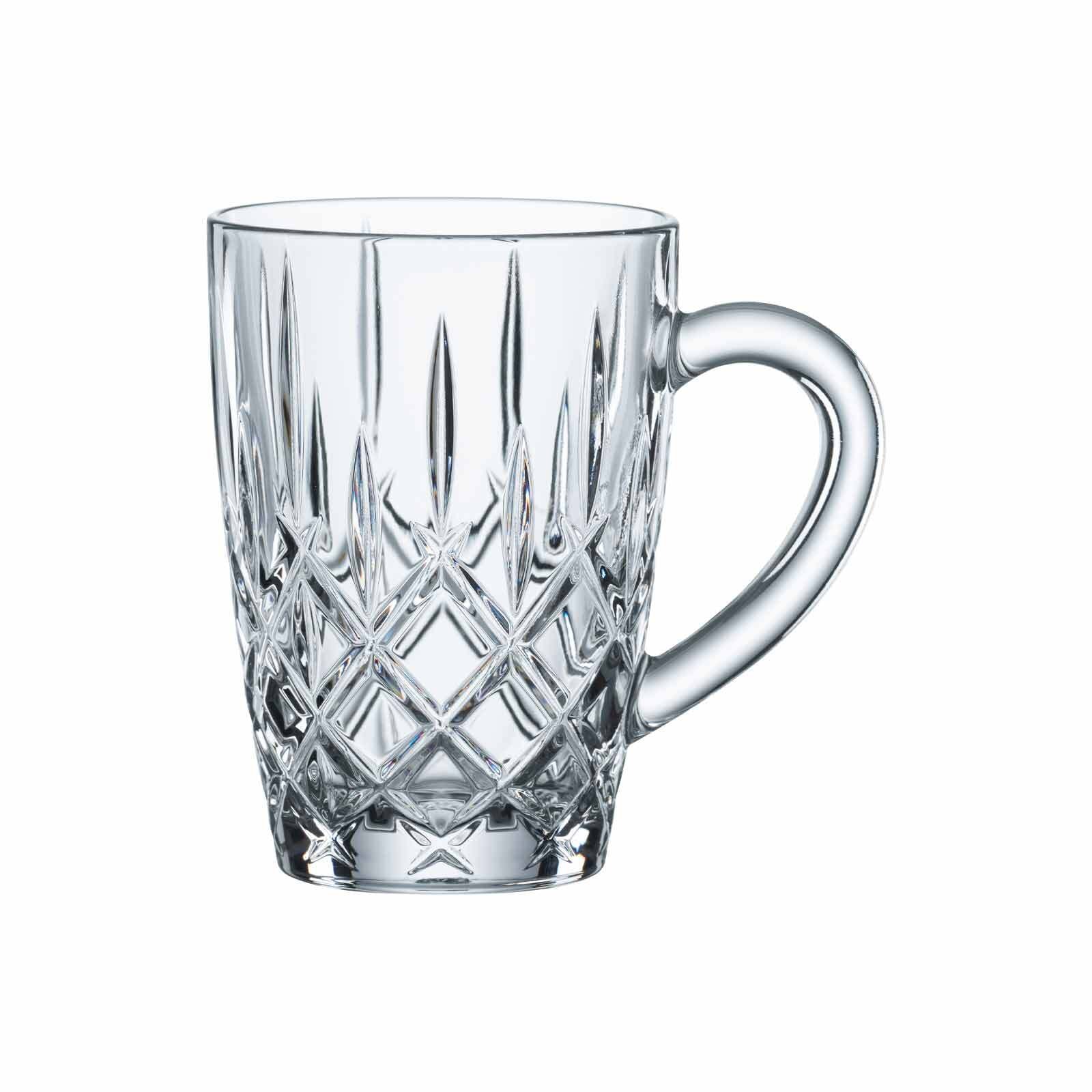 Nachtmann Tasse »Kaffeebecher Noblesse Barista 347 ml 2er Set transparent«