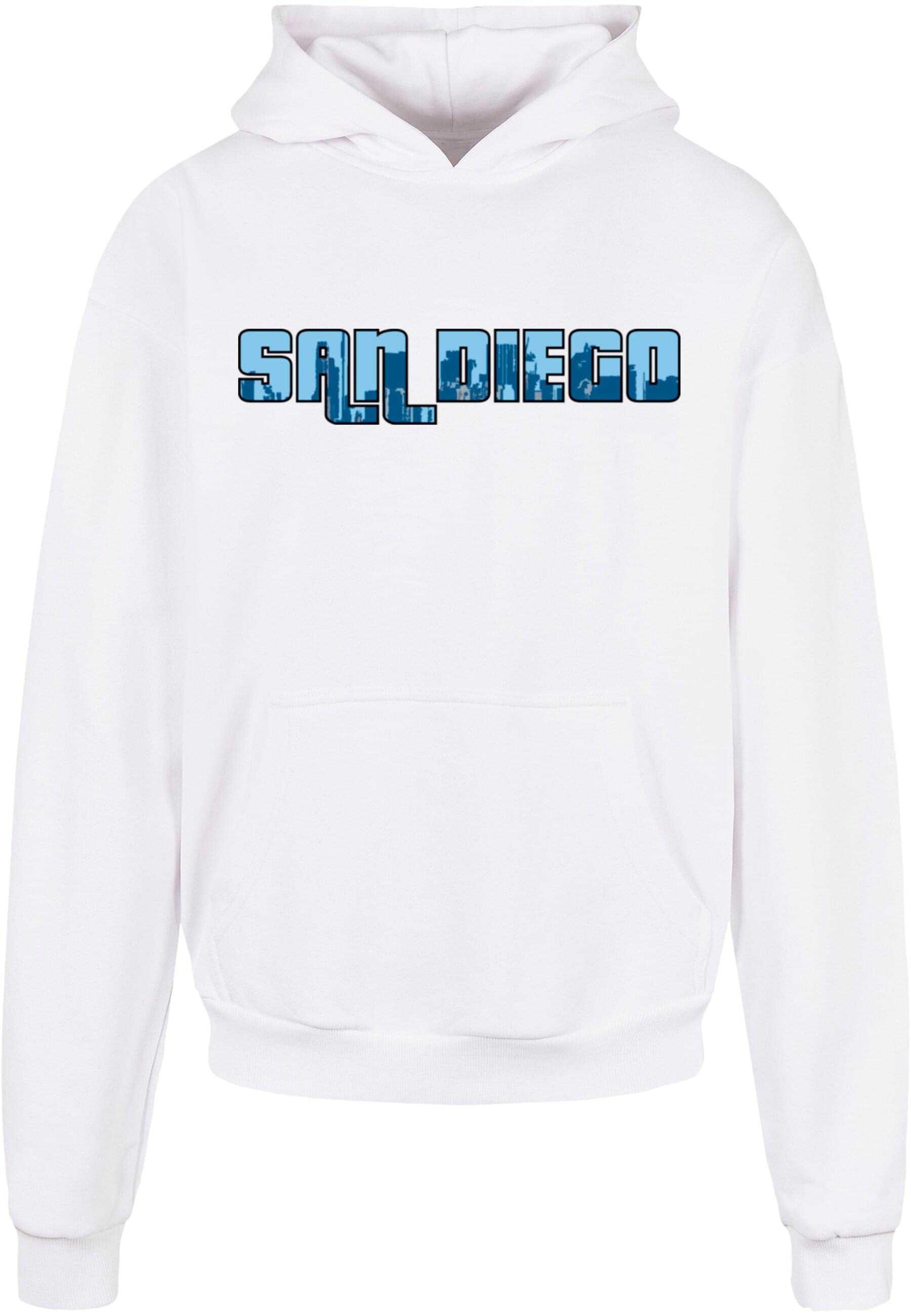 Merchcode Kapuzensweatshirt "Merchcode Herren Grand San Diego Skyline Ultra Heavy Hoody"