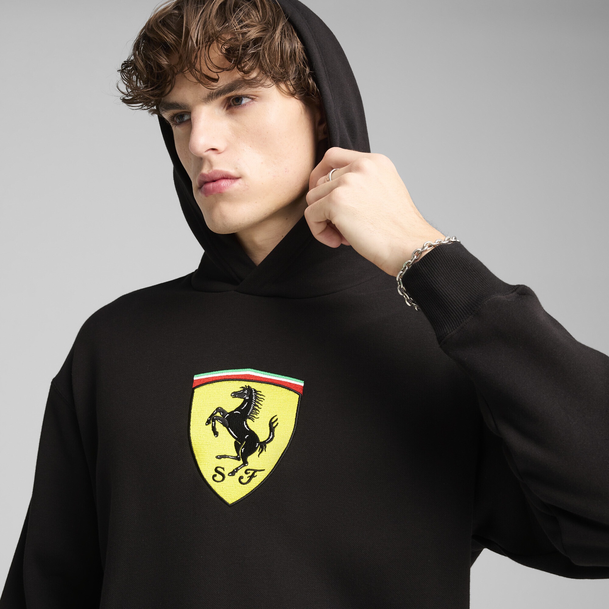 PUMA Hoodie »Scuderia Ferrari HP Race Big Shield Hoodie Herren«